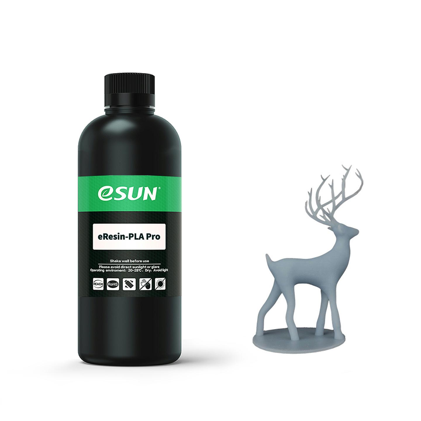 eSUN Grey PLA Pro Resin 500g