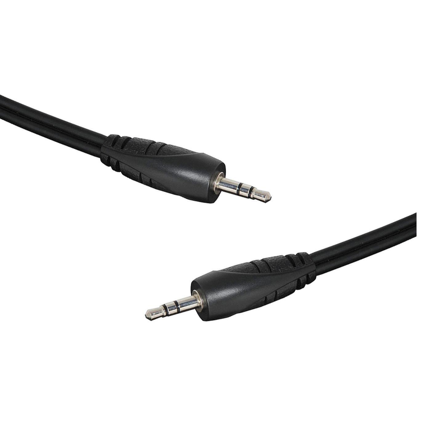3.5mm Stereo Plug to 3.5mm Stereo Plug Audio Cable - 3m