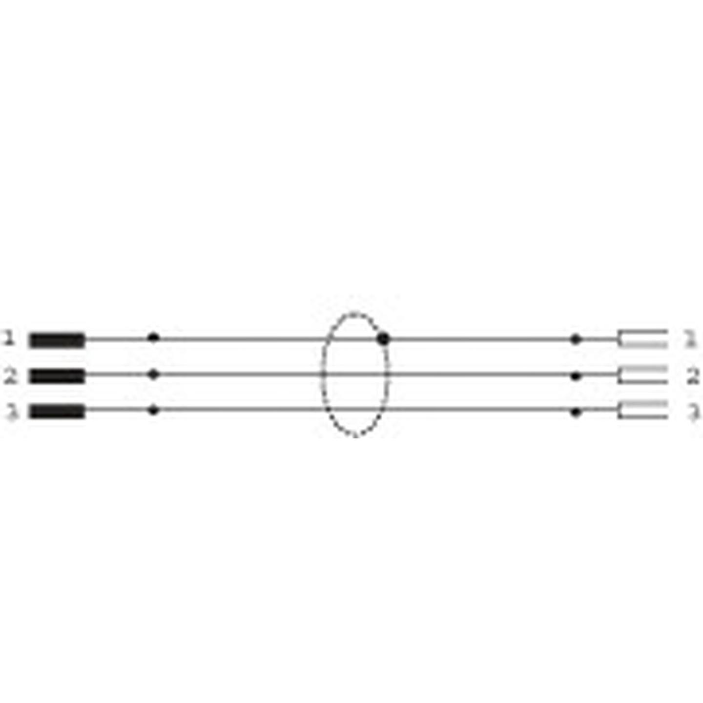 3 Pin XLR Type Plug to 3 Pin XLR Type Socket - 6m
