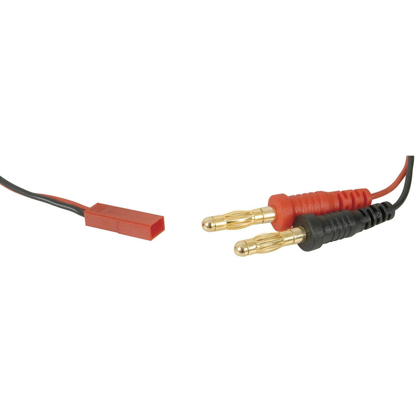 Female JST to 4mm Banana Plug Charger Cable
