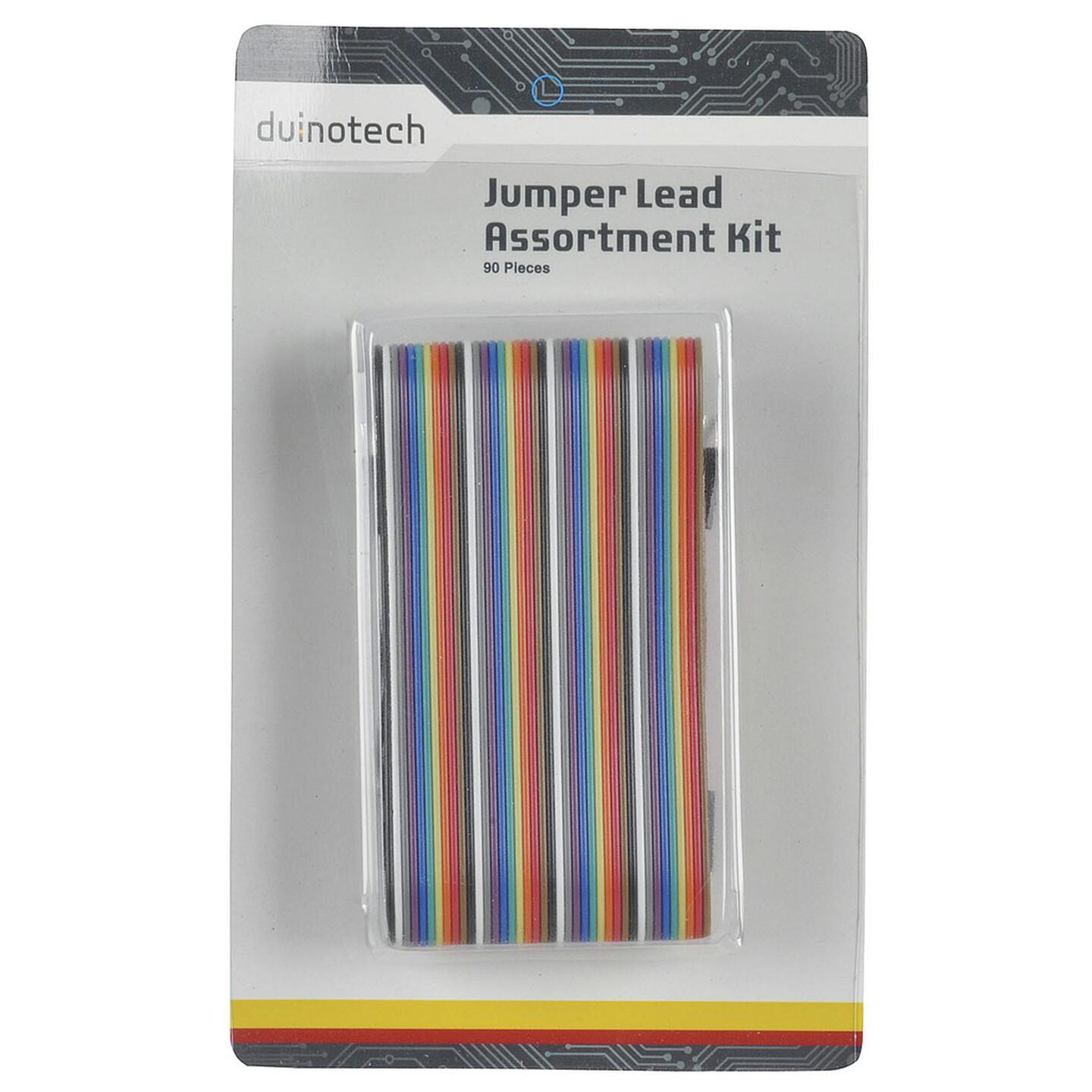 Jumper Lead Assortment Kit - 90 Pieces 