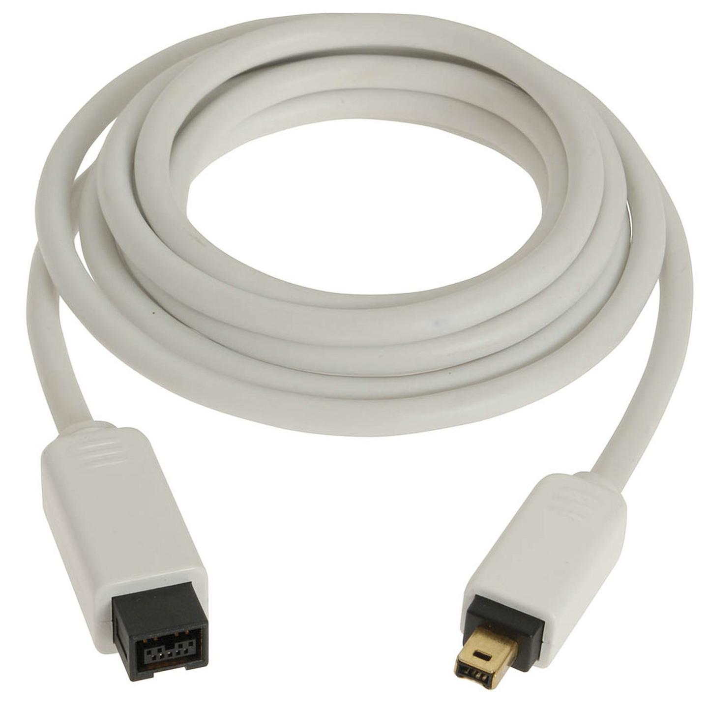 IEEE1394 B 9-pin to IEEE1394 A 4-pin Cable - 1.8m