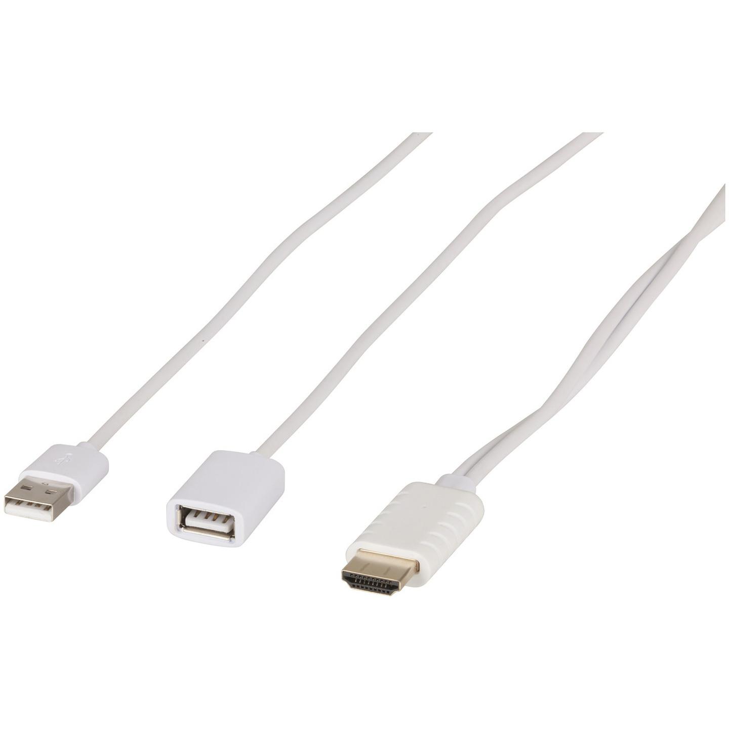 Universal USB to HDMI Smartphone/Tablet Cable