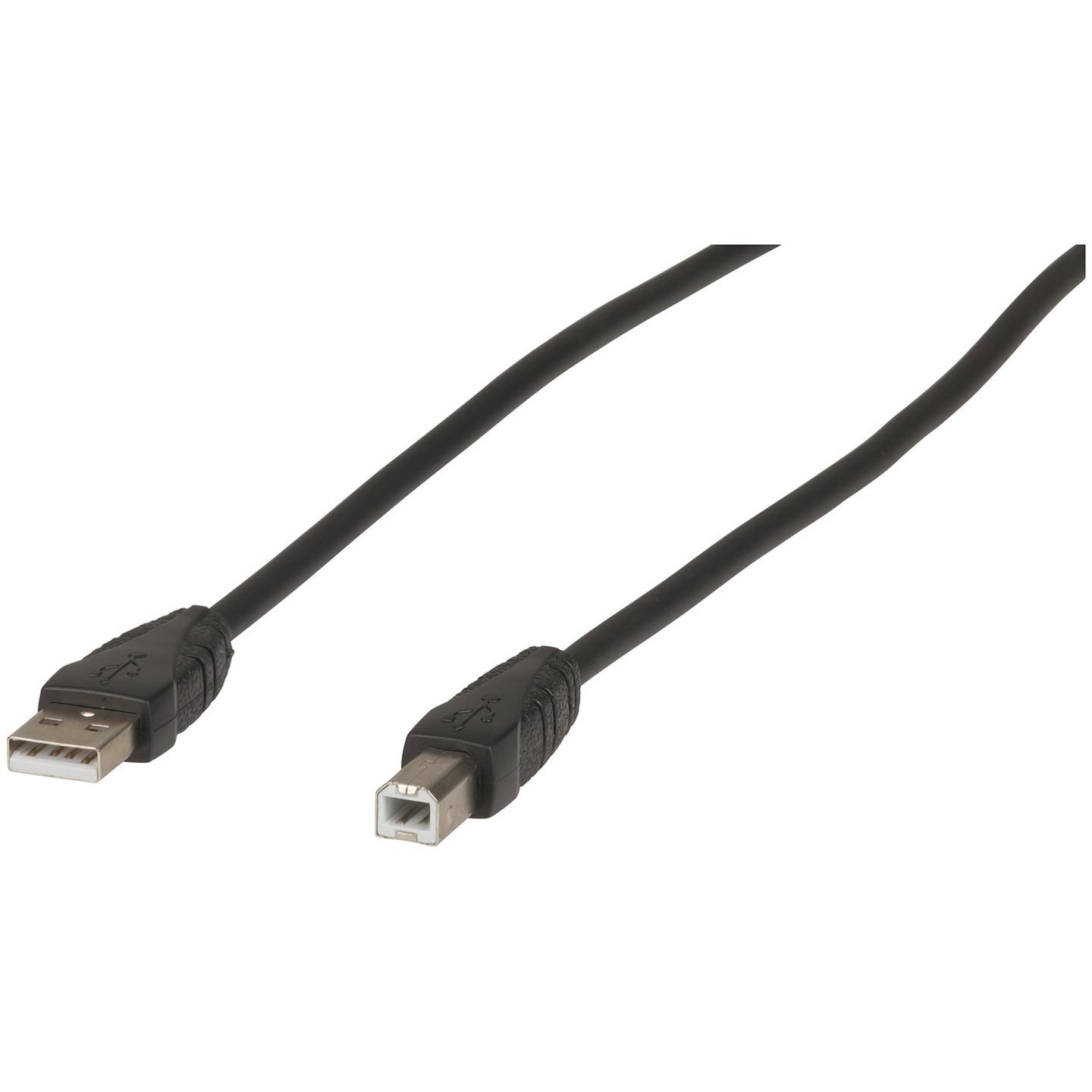 USB 2.0 A to B Cable 1.8m