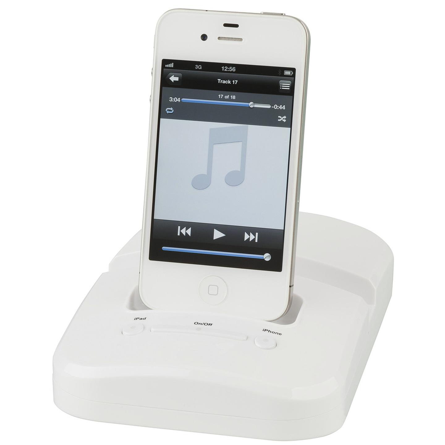 Docking Station and Dual Charger for iPad and iPhone/iPod