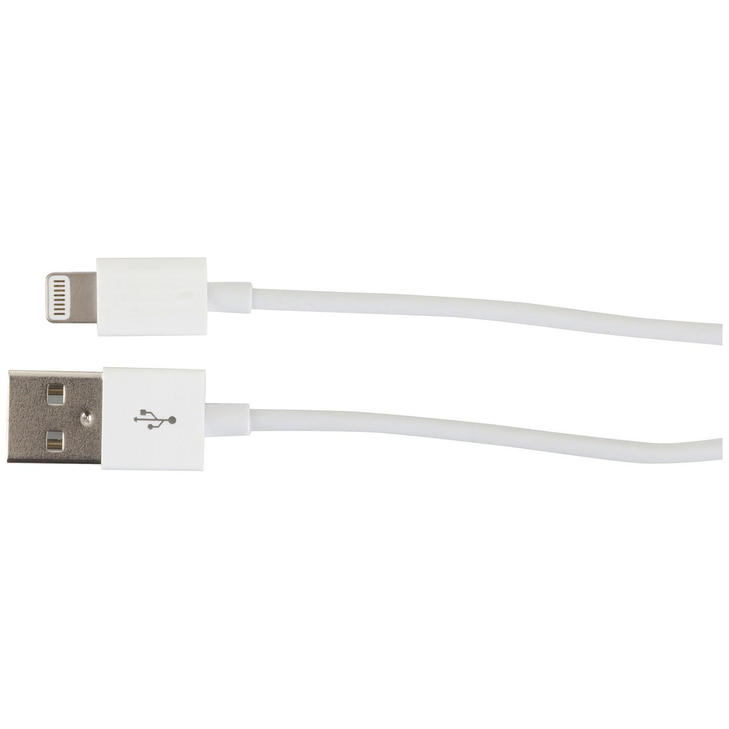 8-Pin USB Charge and Sync Cable - 3m