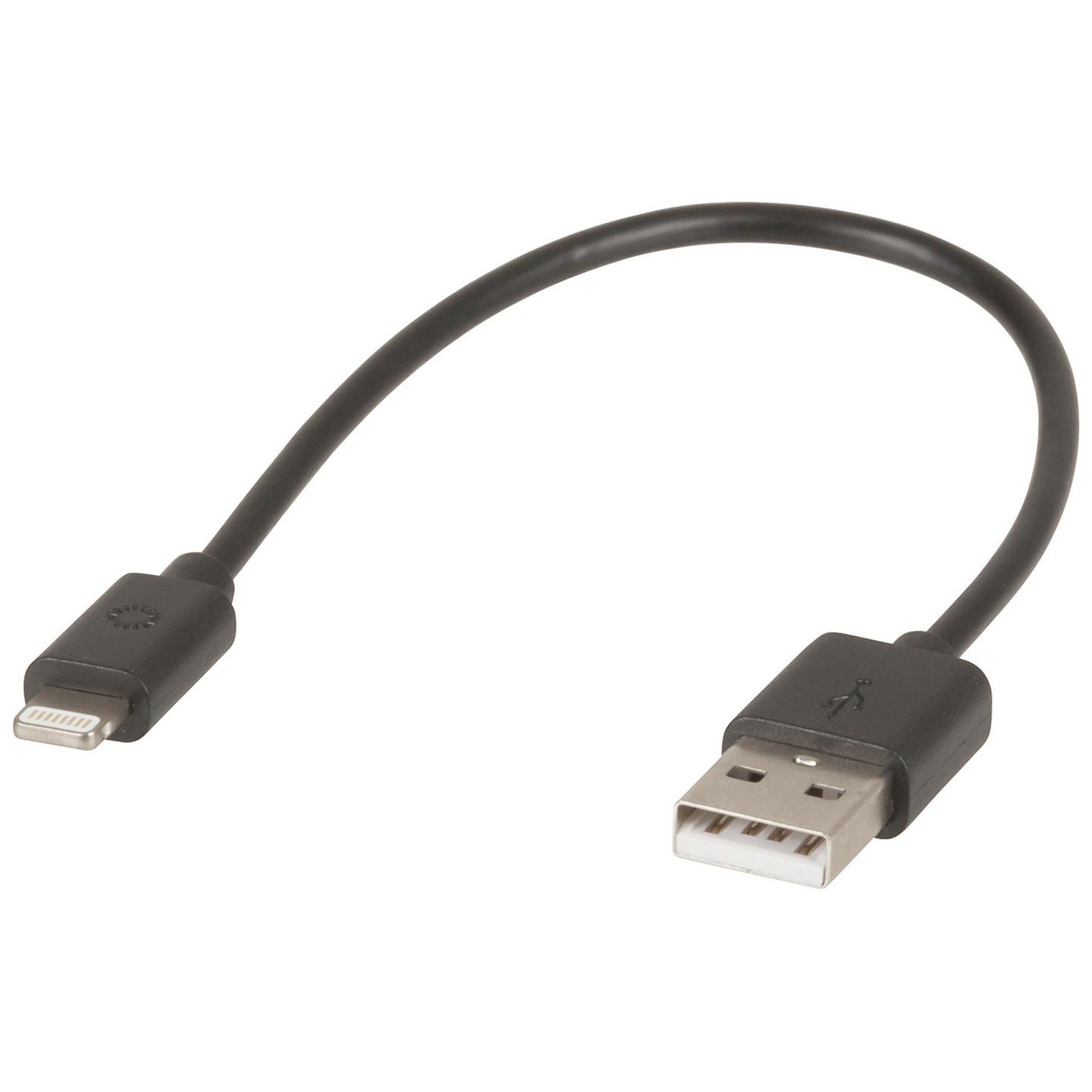 Short USB Lightning Cable