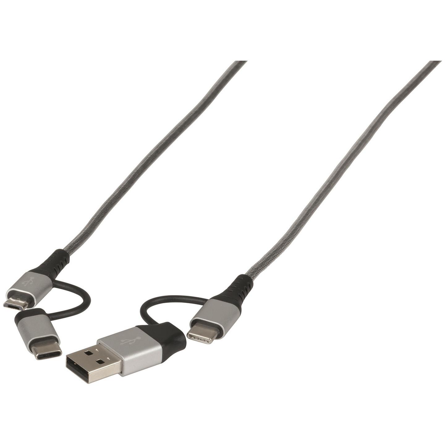 4-in-1 USB type C Connection Cable