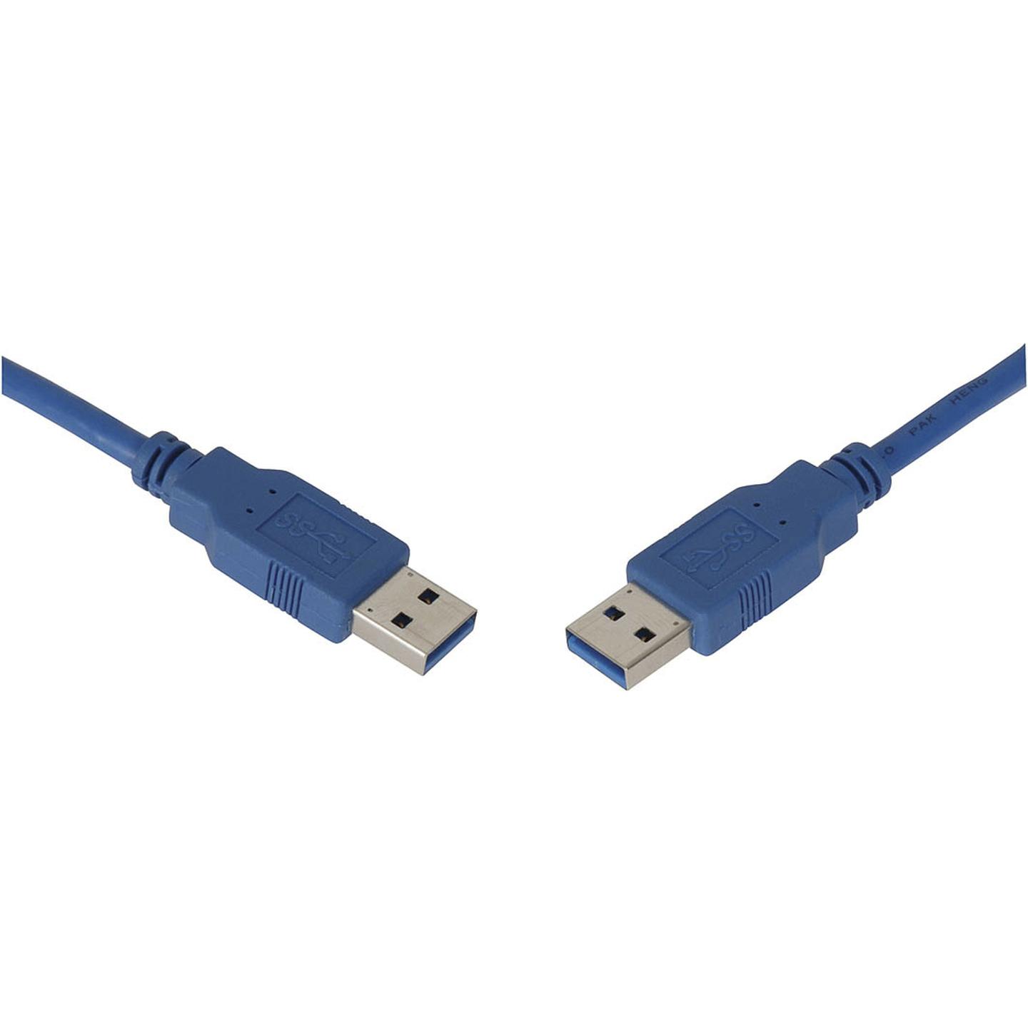 USB 3.0 Plug A to Plug A Cable 1.8m