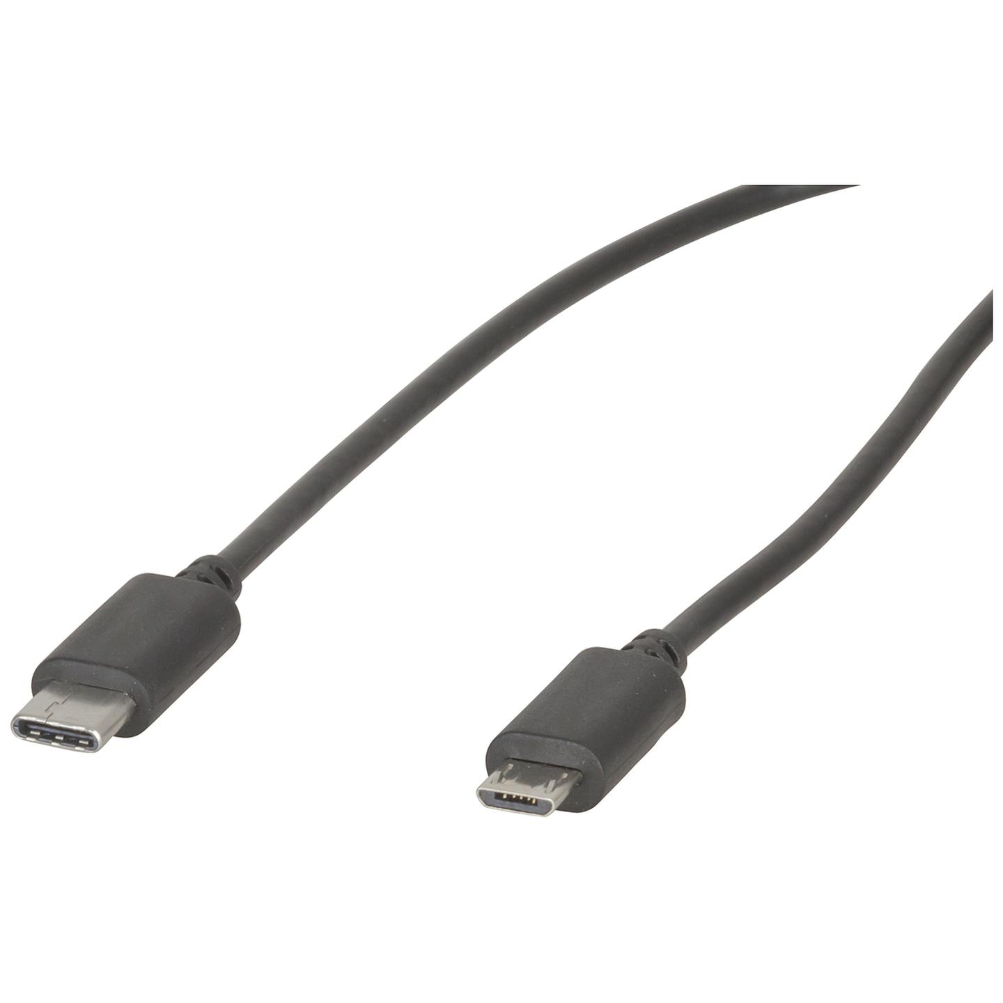 USB Type C to USB 2.0 Micro B Cable 1.8m