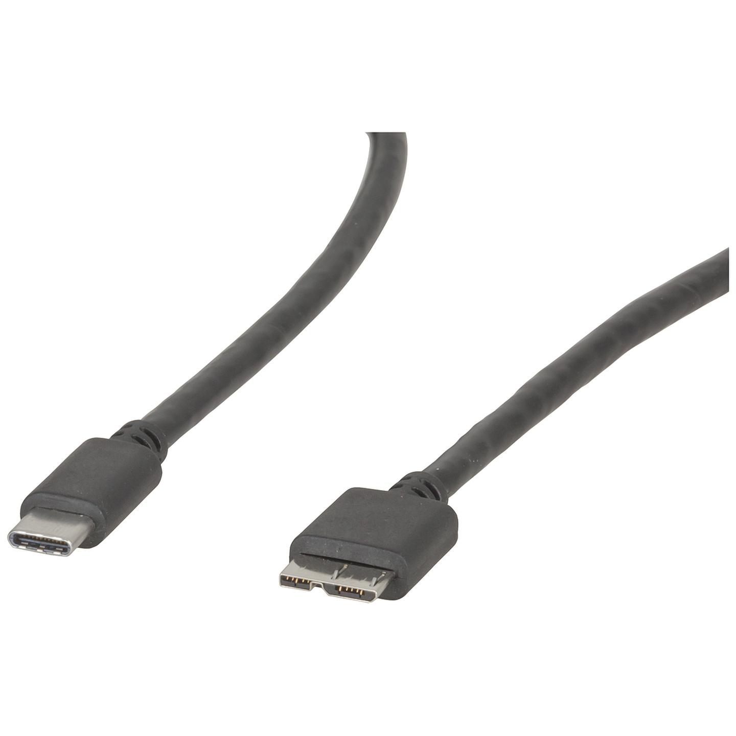 USB Type C to USB 3.0 Micro B Cable 1m