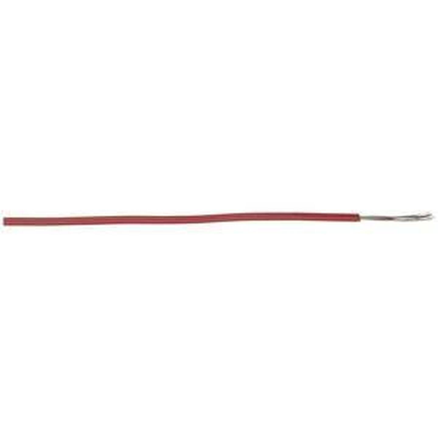 Red Flexible Light Duty Hook-up Wire