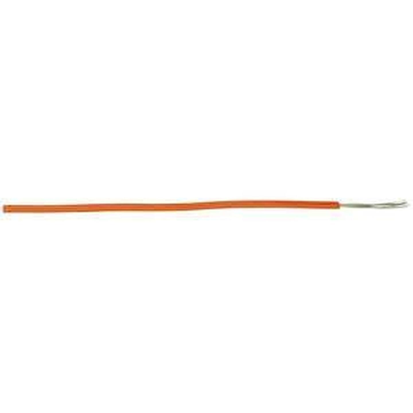 Orange Flexible Light Duty Hook-up Wire