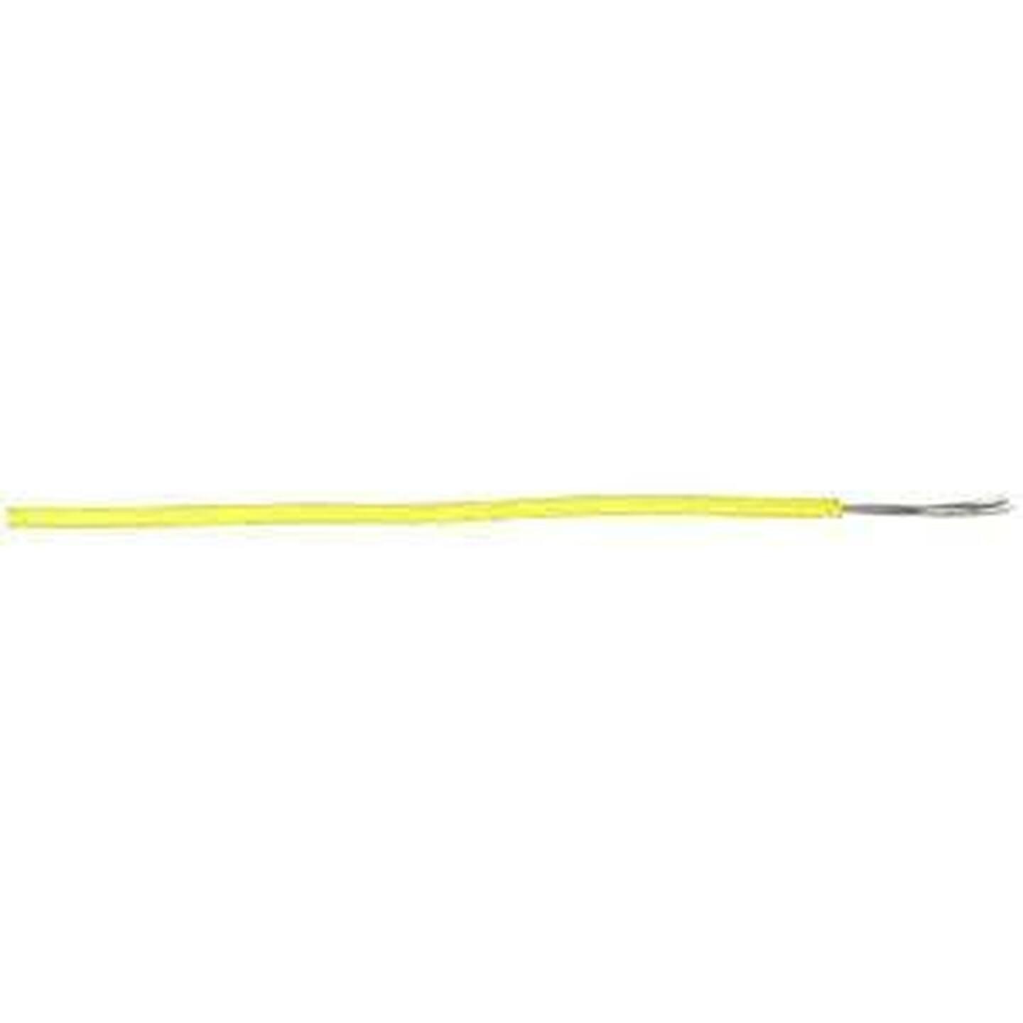 Yellow Flexible Light Duty Hook-up Wire