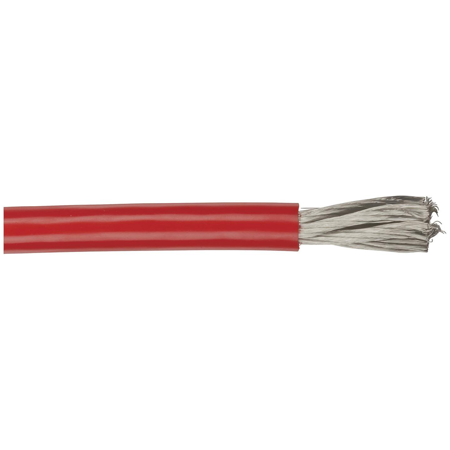 RED 4GA OFC Super High Current Power Cable
