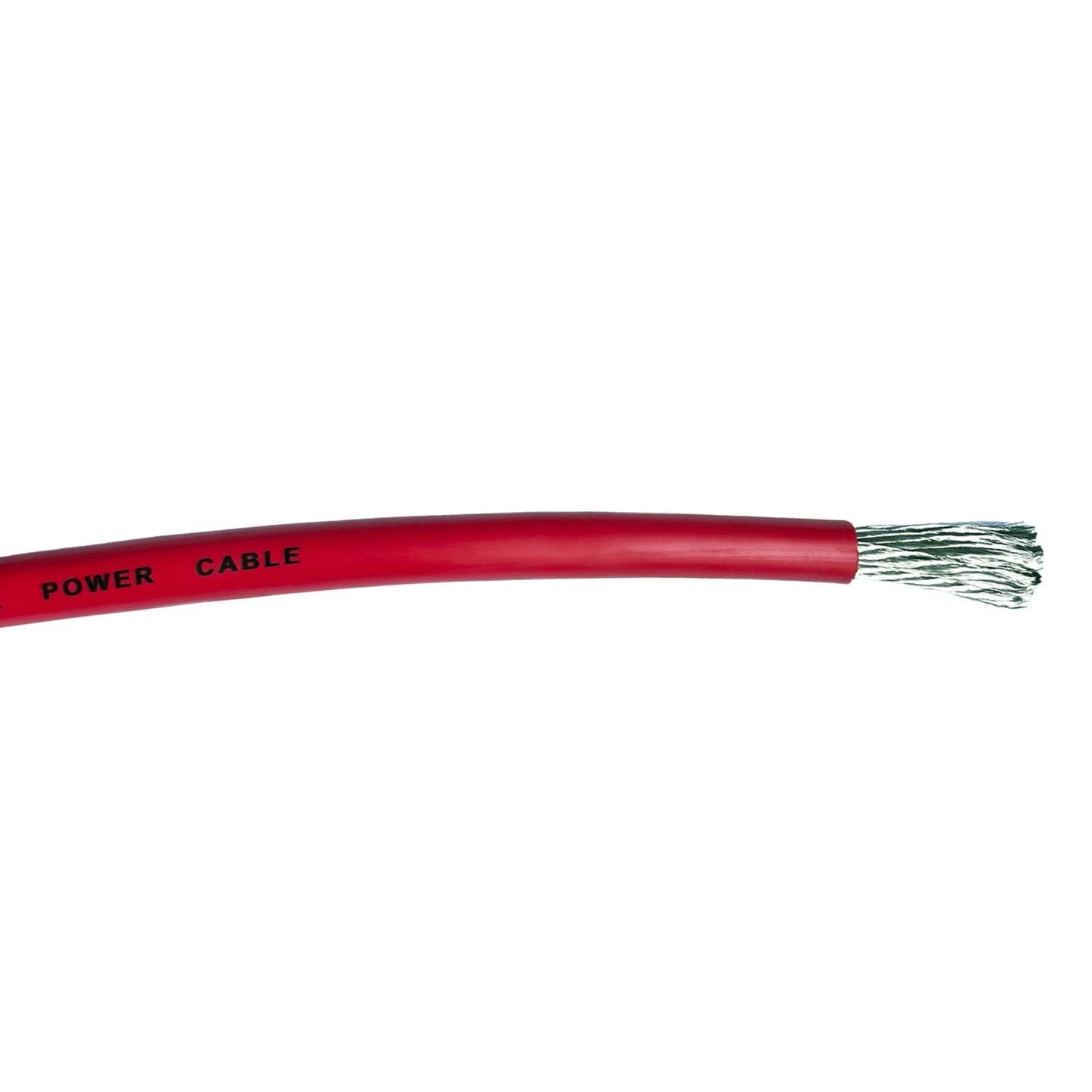 2/0G Ultra High Current Red OFC Power cable