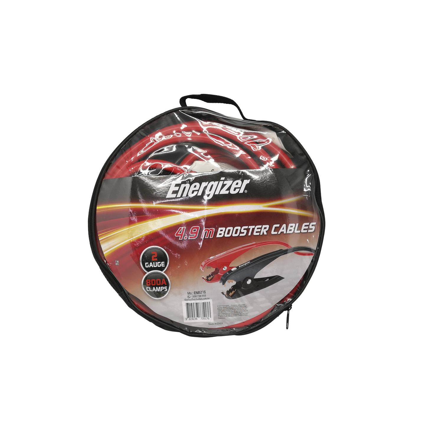 Energizer 5m 800A Heavy Duty Jumper Cables