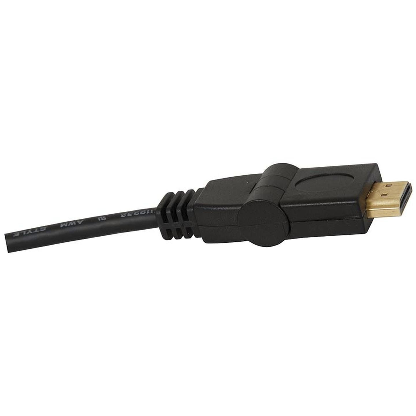 HDMI Cable with Rotating Plugs 1.5m