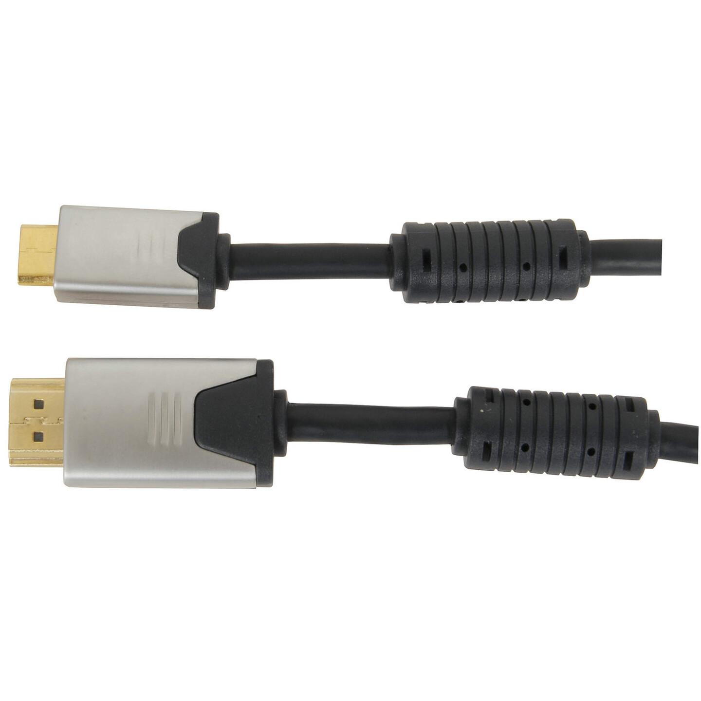 AV Cable HDMI Plug to HDMI Type-C Mini Plug 3m