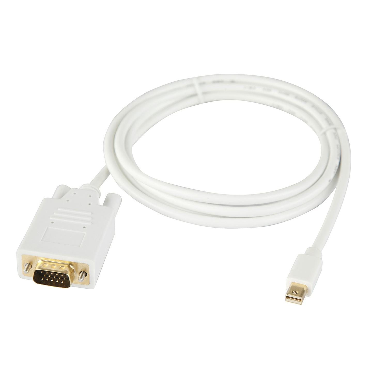 Mini DisplayPort to VGA Cable 1.8m
