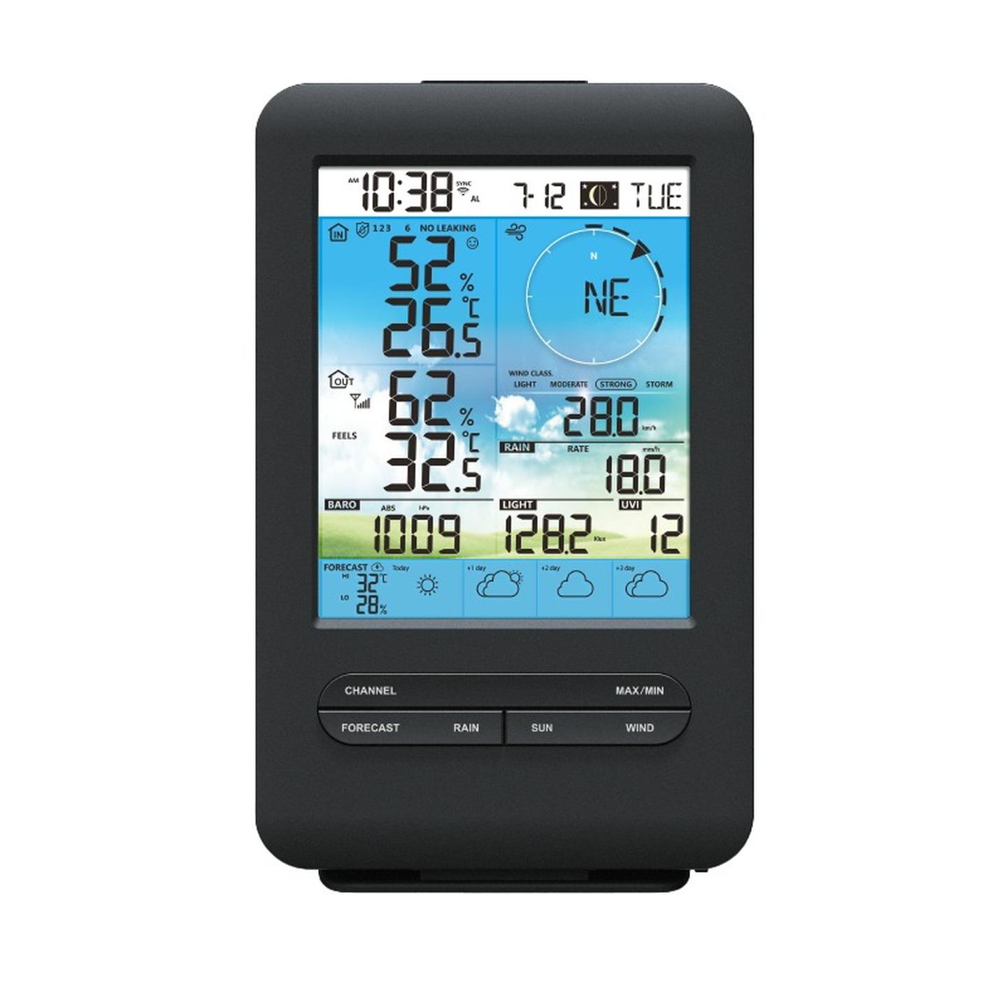 Wireless Digital Weather Station with 4 Day Forecasting and WiFi