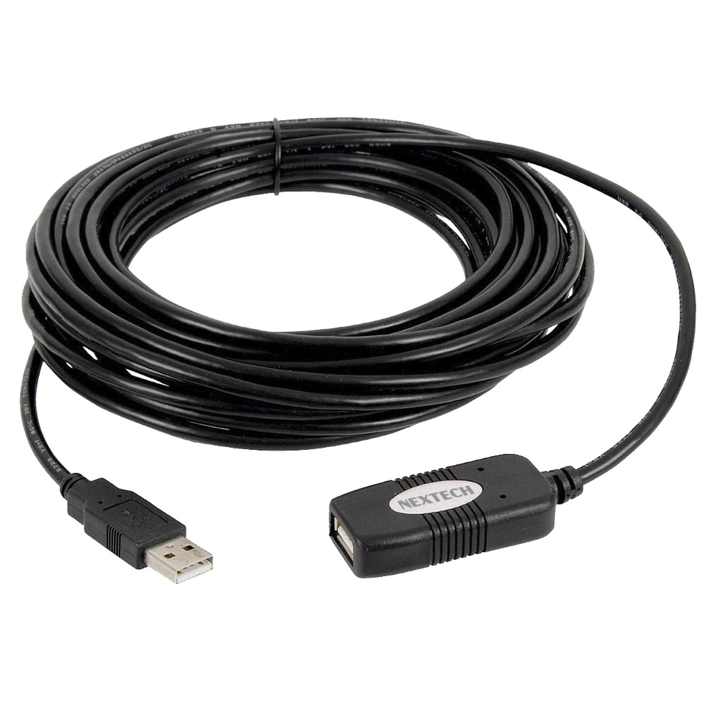 Powered USB 2.0 Extension Cable 20m