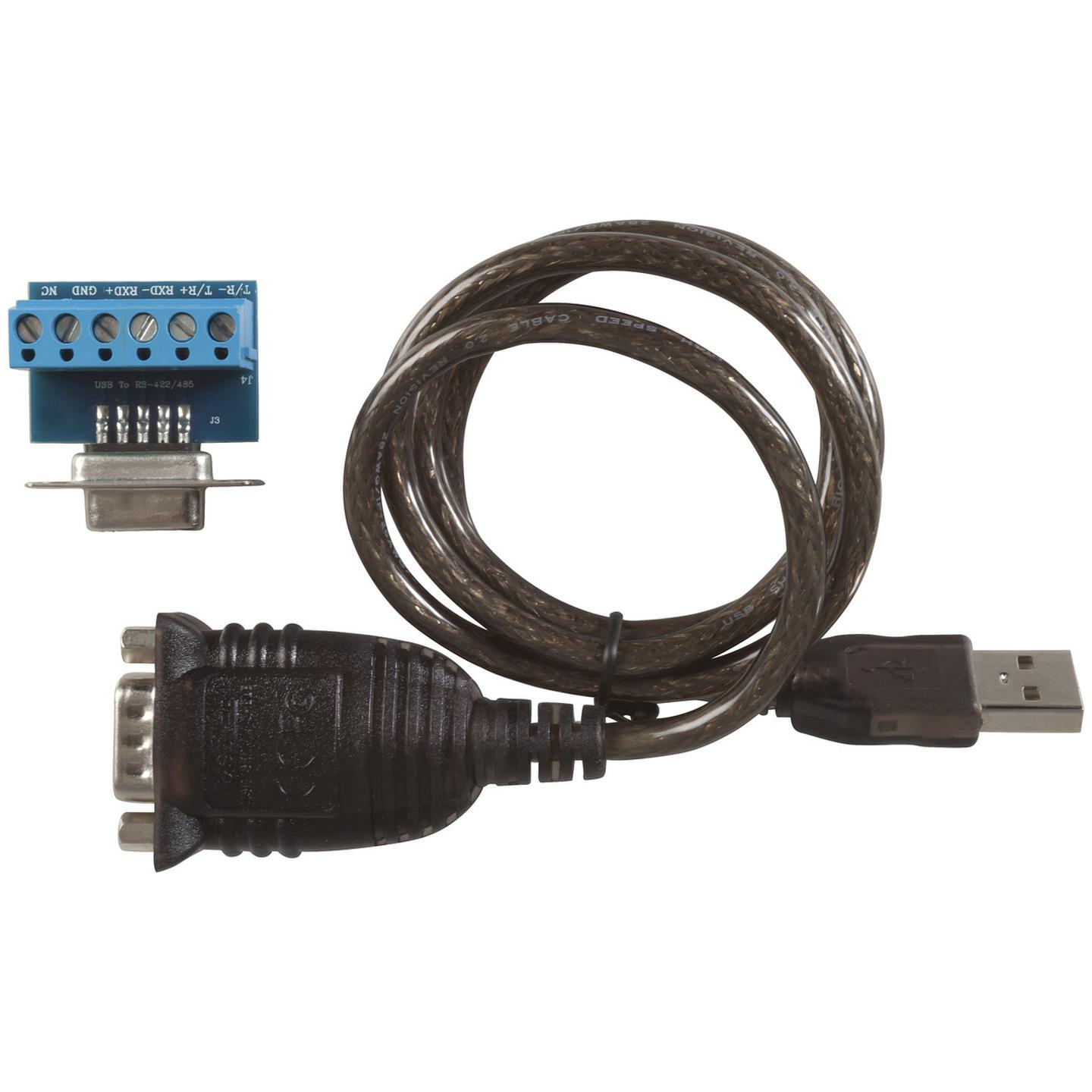 USB Port to RS-485/422 Converter with Automatic Detect Serial Signal Rate