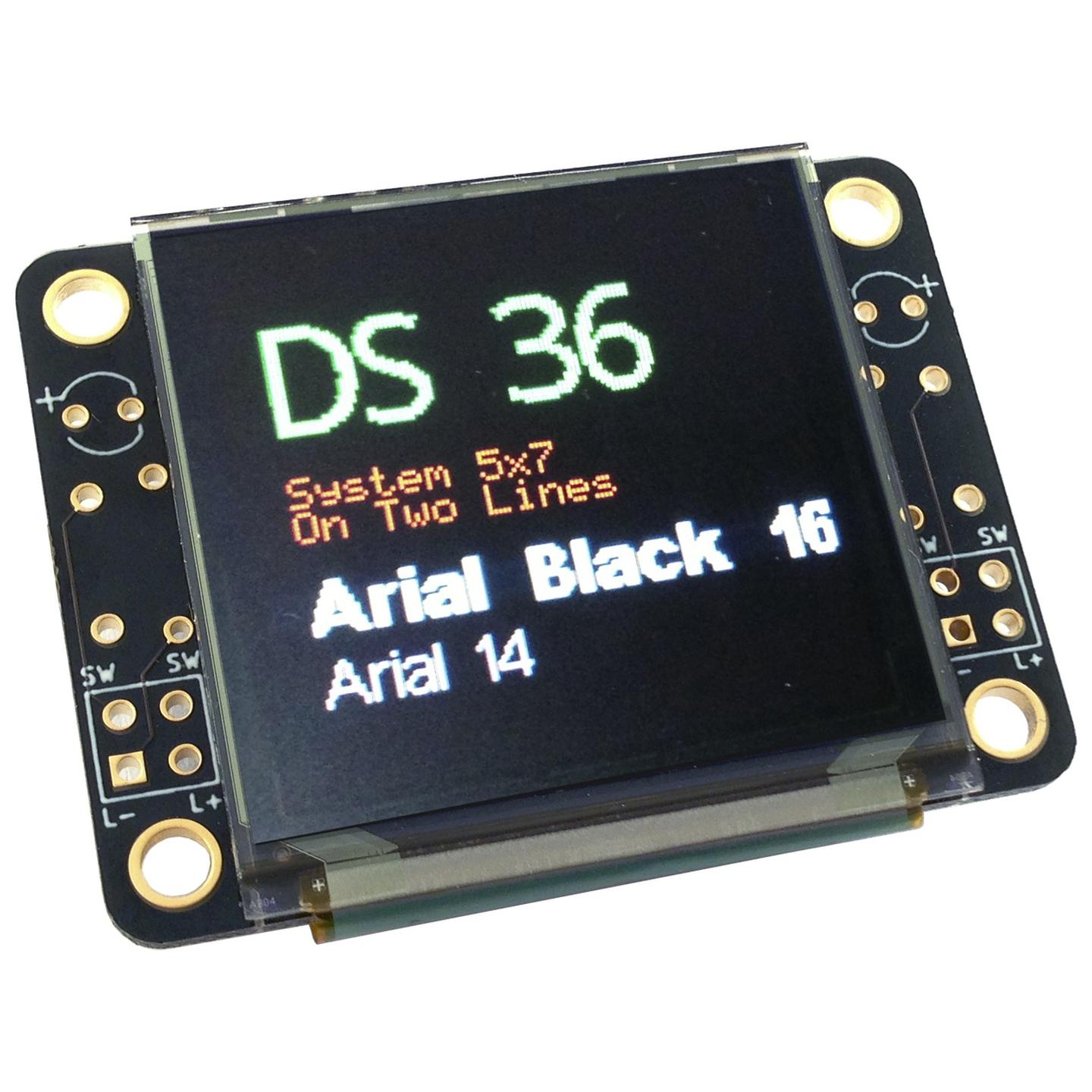 128x128 Pixel OLED Display Module for Arduino