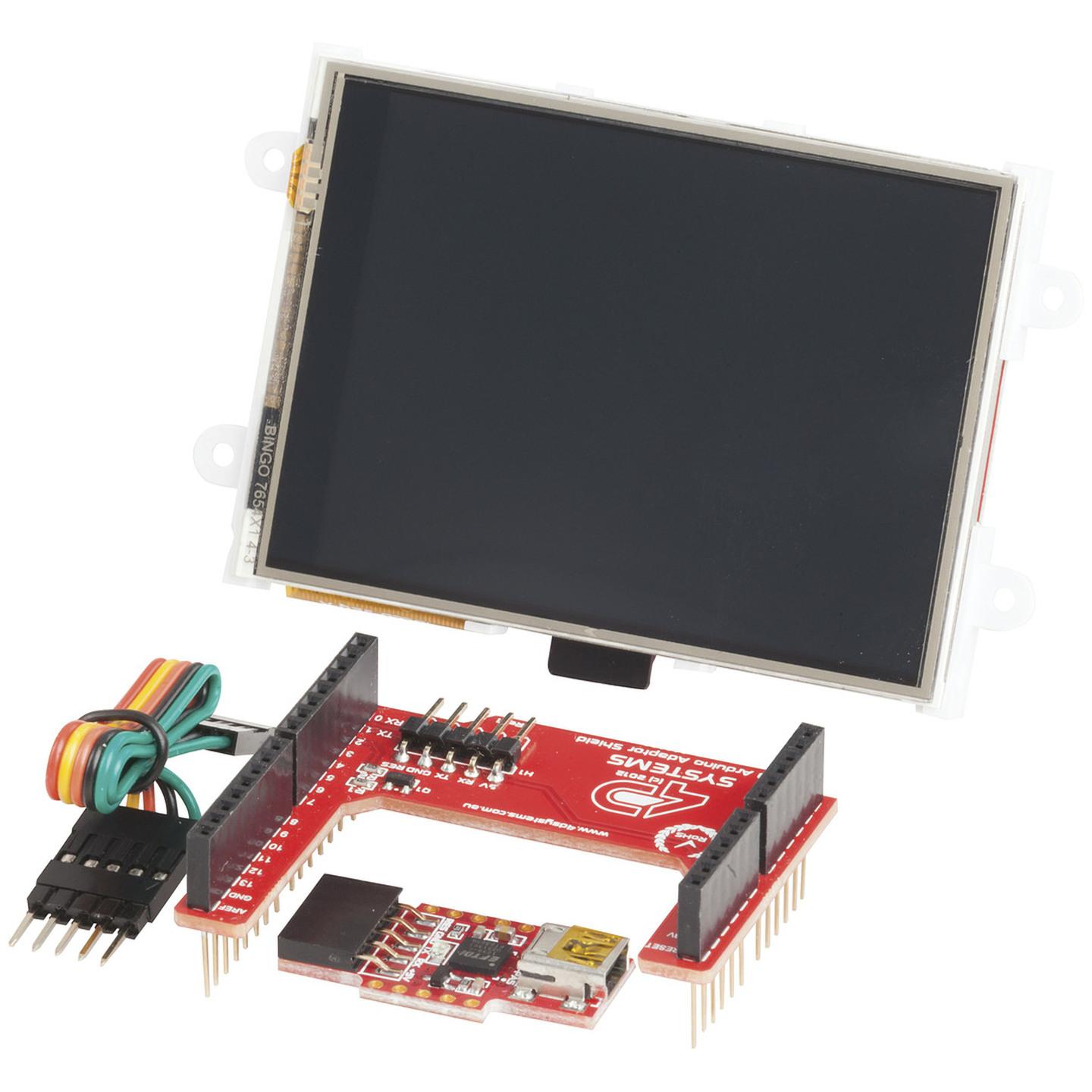 4D Systems Intelligent 3.2in LCD Module with Touch for Arduino