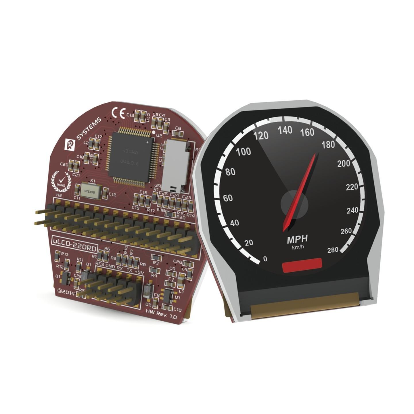 Intelligent 1.3 Round LCD Module for Arduino
