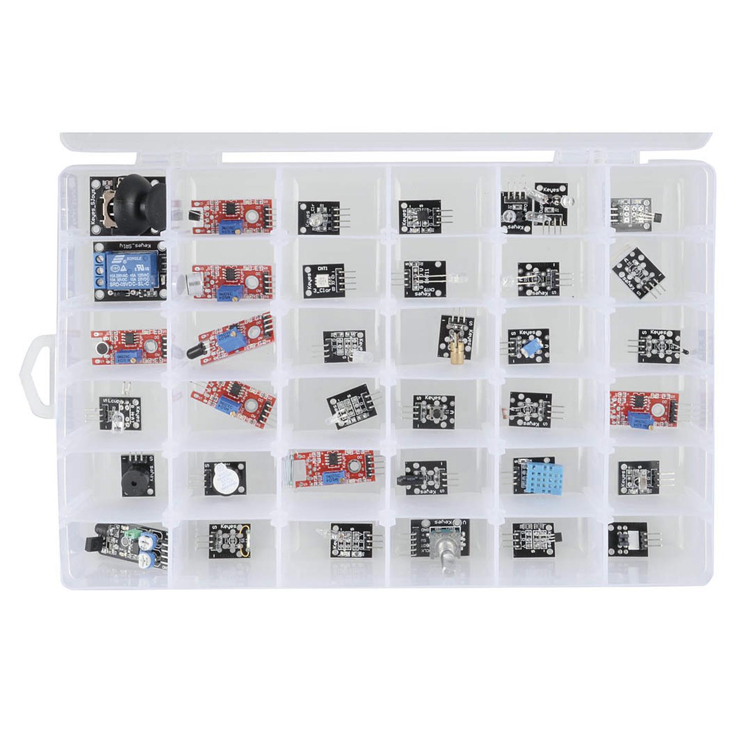 Duinotech Arduino Compatible 37 in 1 Sensor and Module Kit