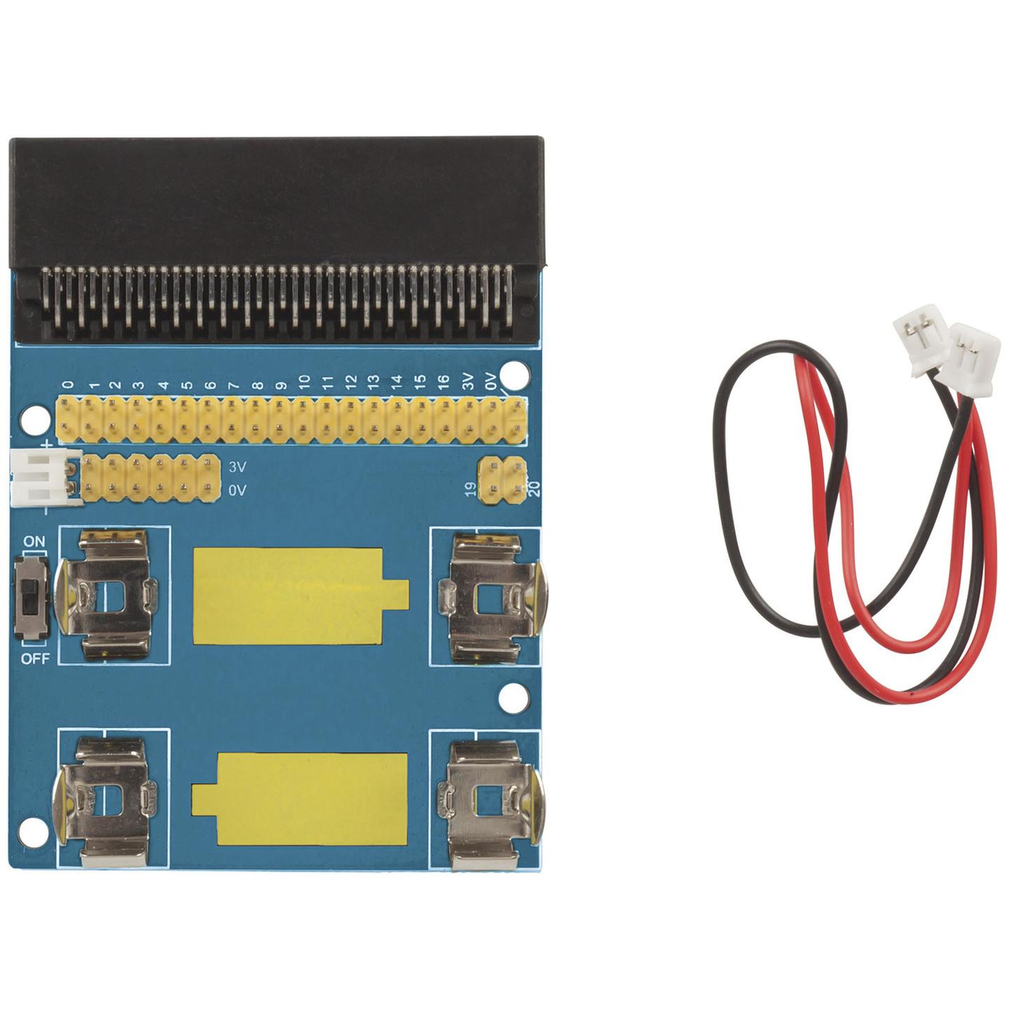 Duinotech BBC micro:bit Breakout Board with 2 x AA Battery Holder