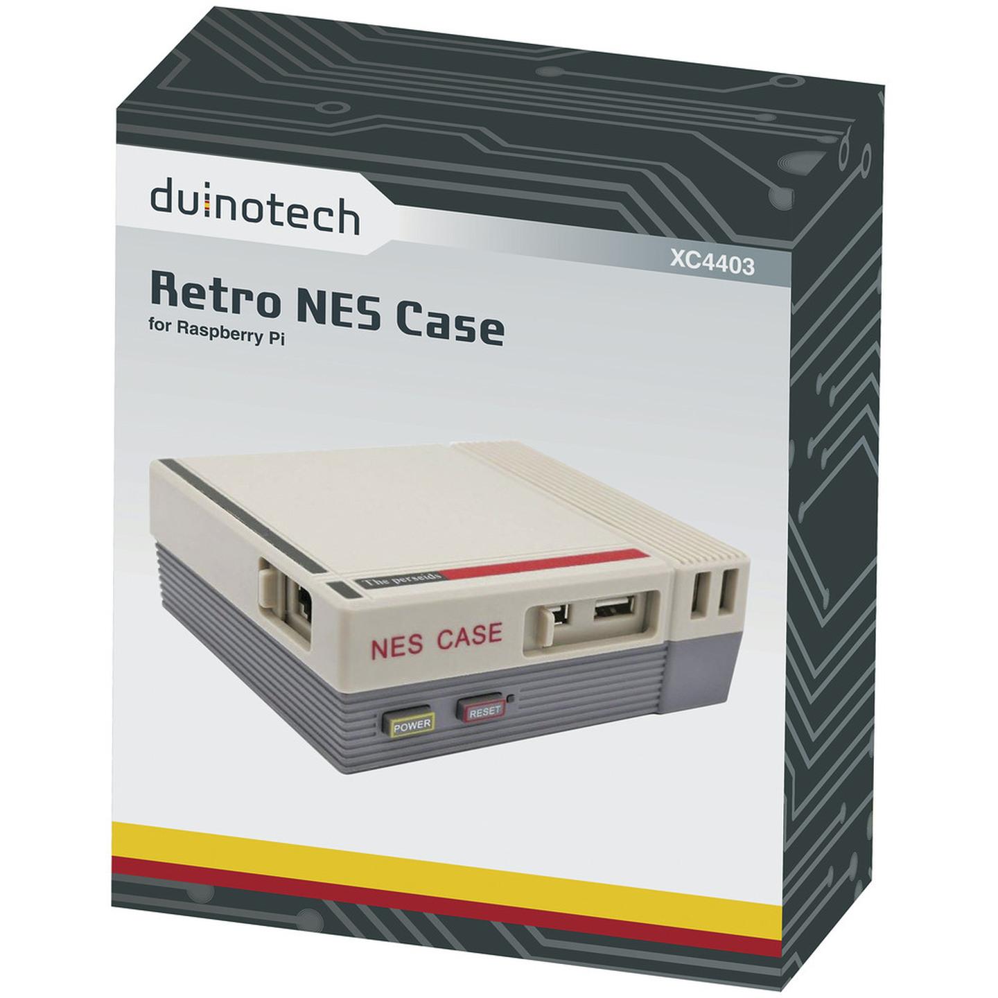 Duinotech Retro NES Gaming Case for Raspberry Pi 3