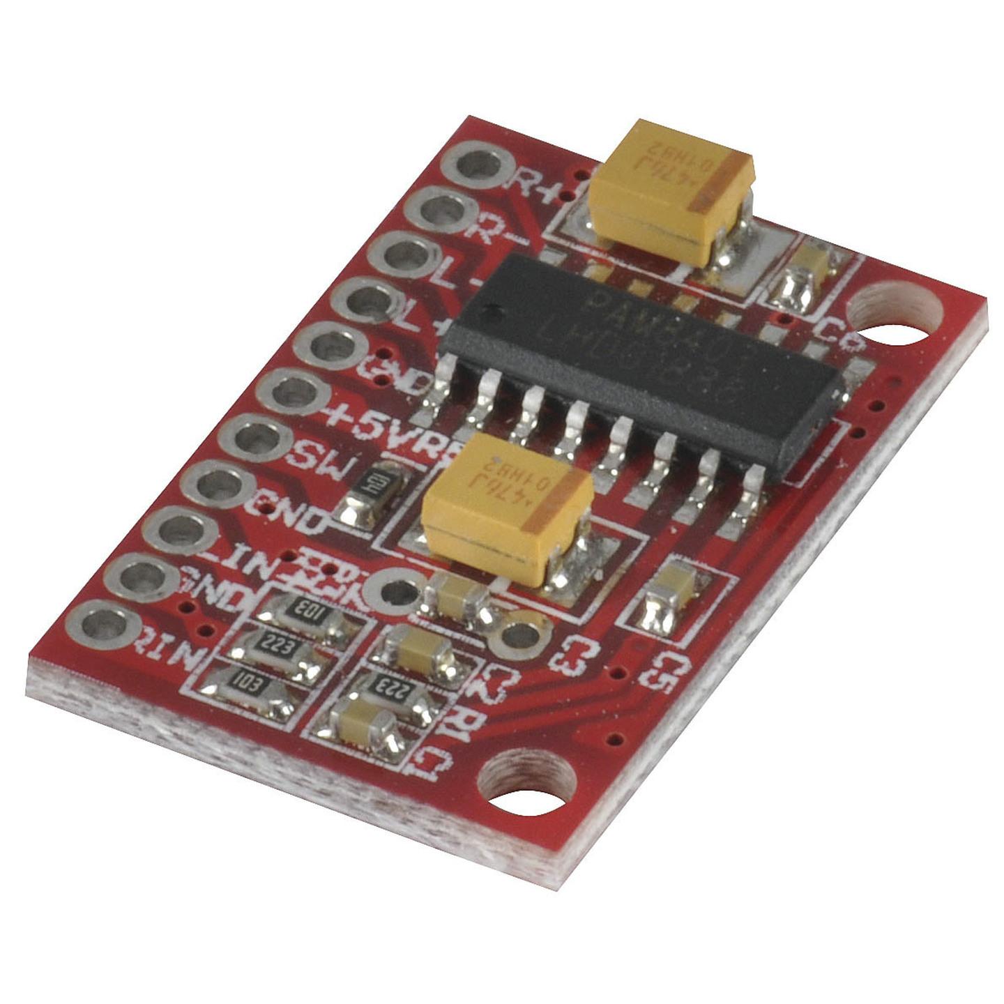 Arduino Compatible 2 x 3W Amplifier Module