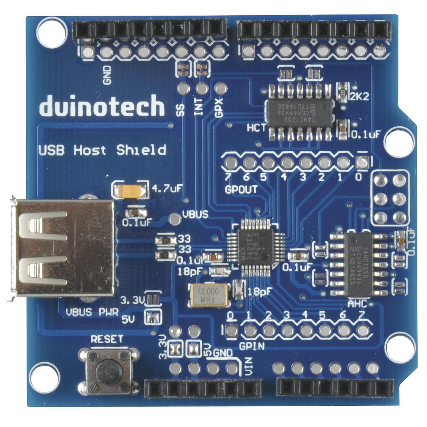 Arduino Compatible USB Host Expansion Board