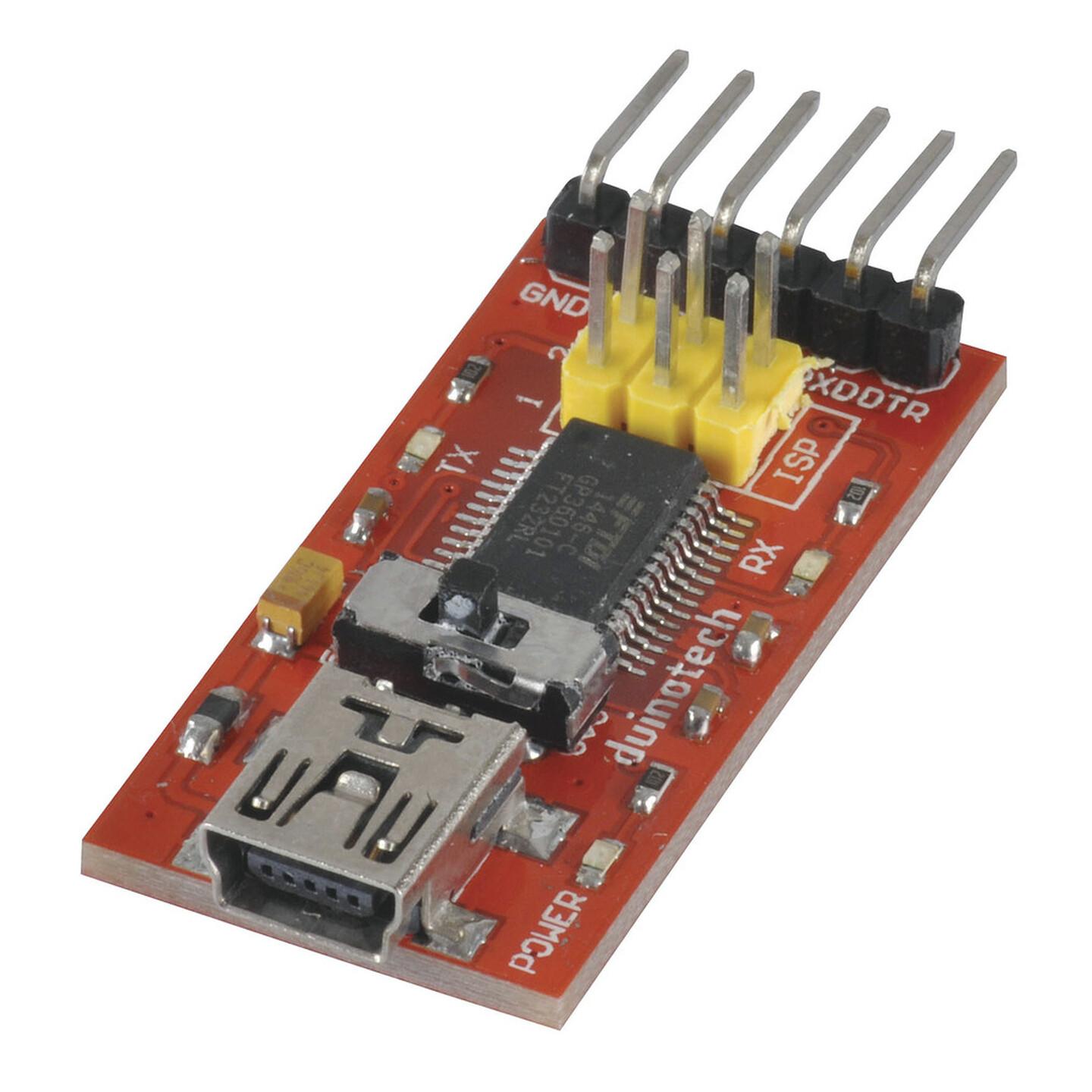 Duinotech Arduino Compatible USB to Serial Adaptor