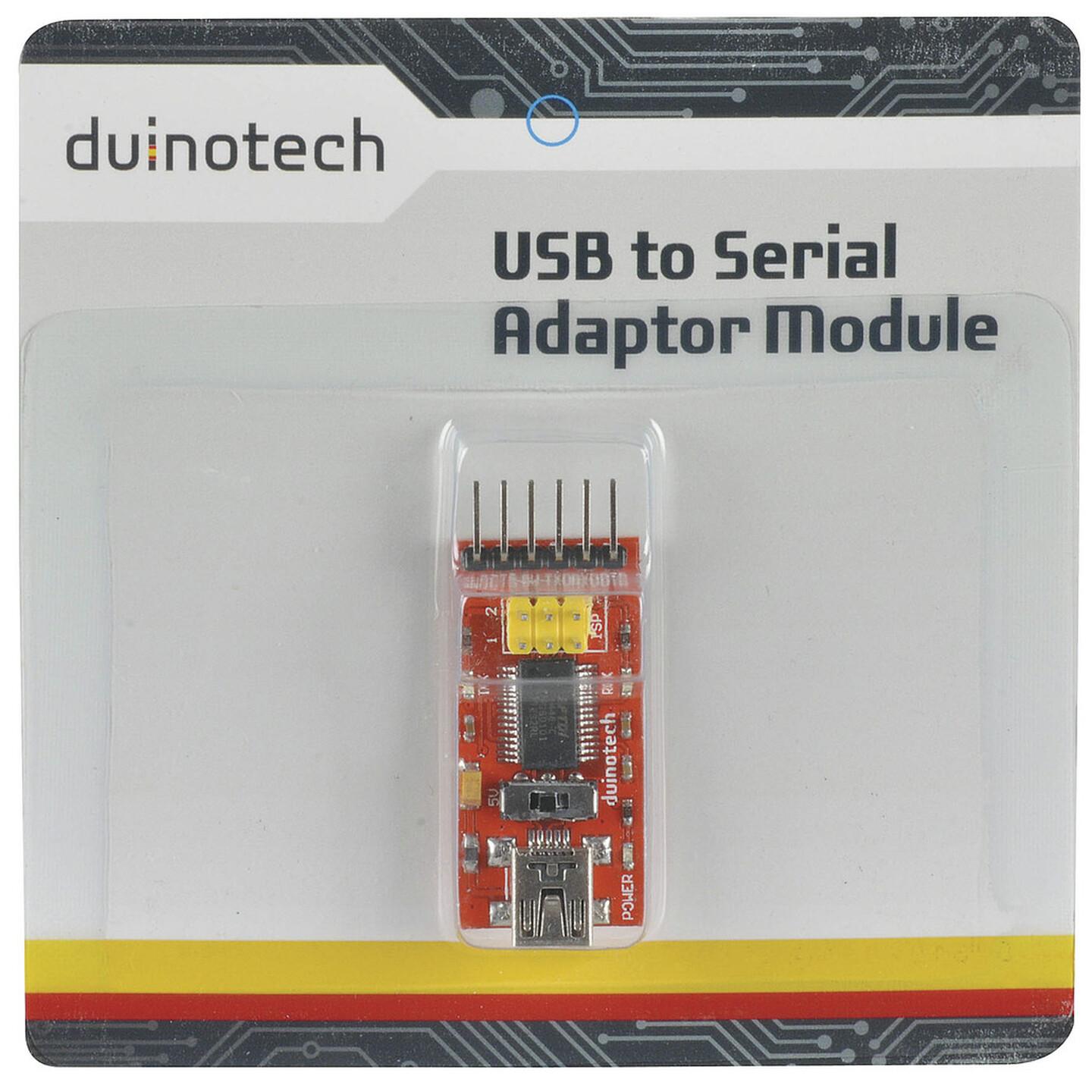 Duinotech Arduino Compatible USB to Serial Adaptor