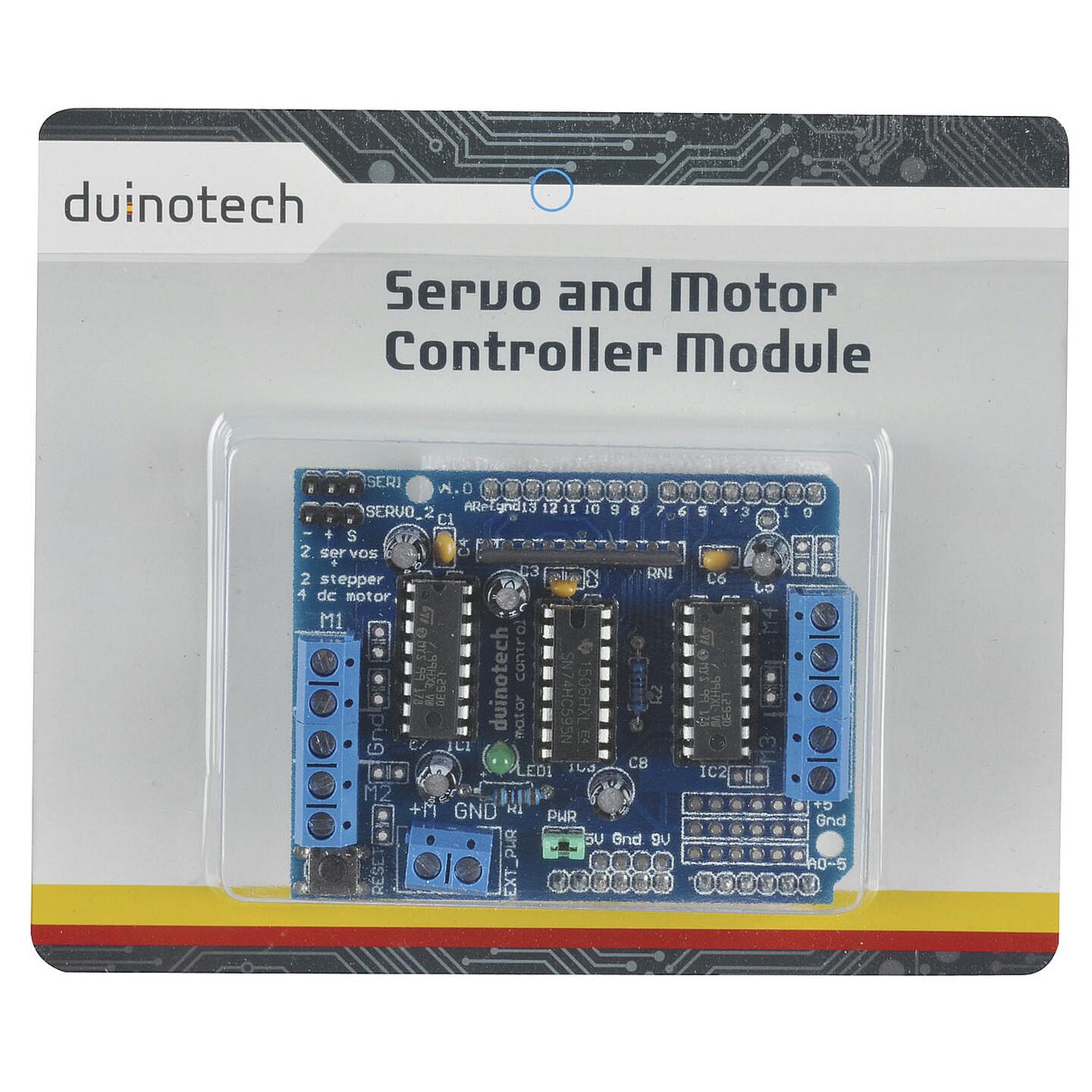 Duinotech Arduino Compatible Motor Servo Controller Module