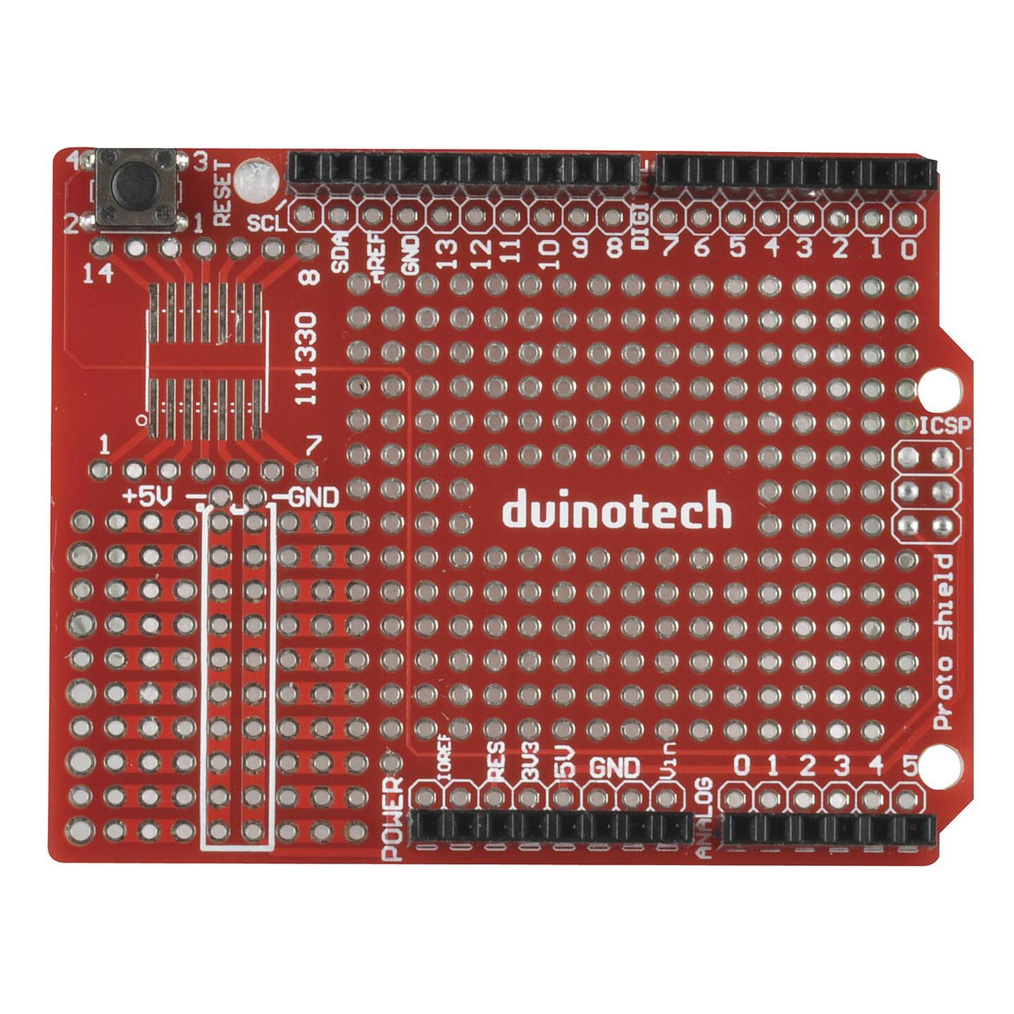 Duinotech Arduino Compatible Prototyping Shield