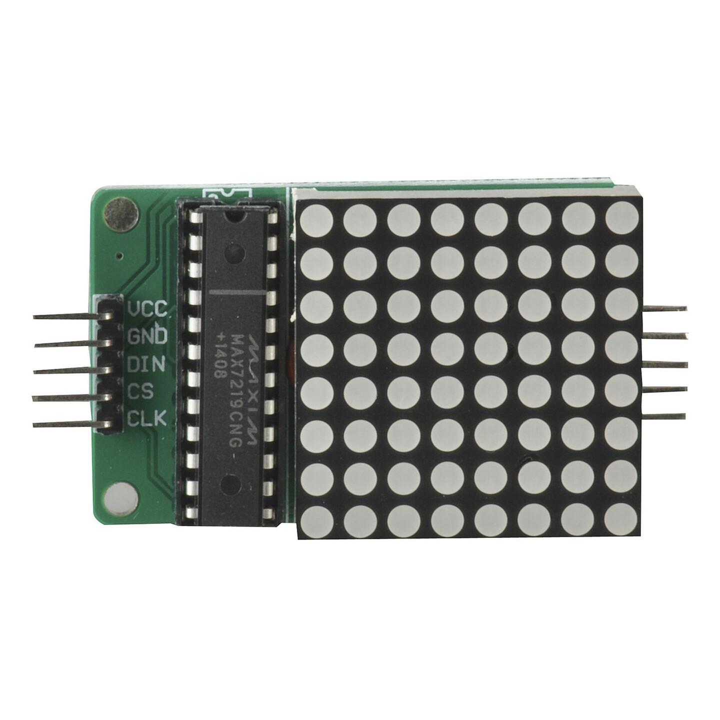 Duinotech Arduino Compatible 8 x 8 LED Dot Matrix Display