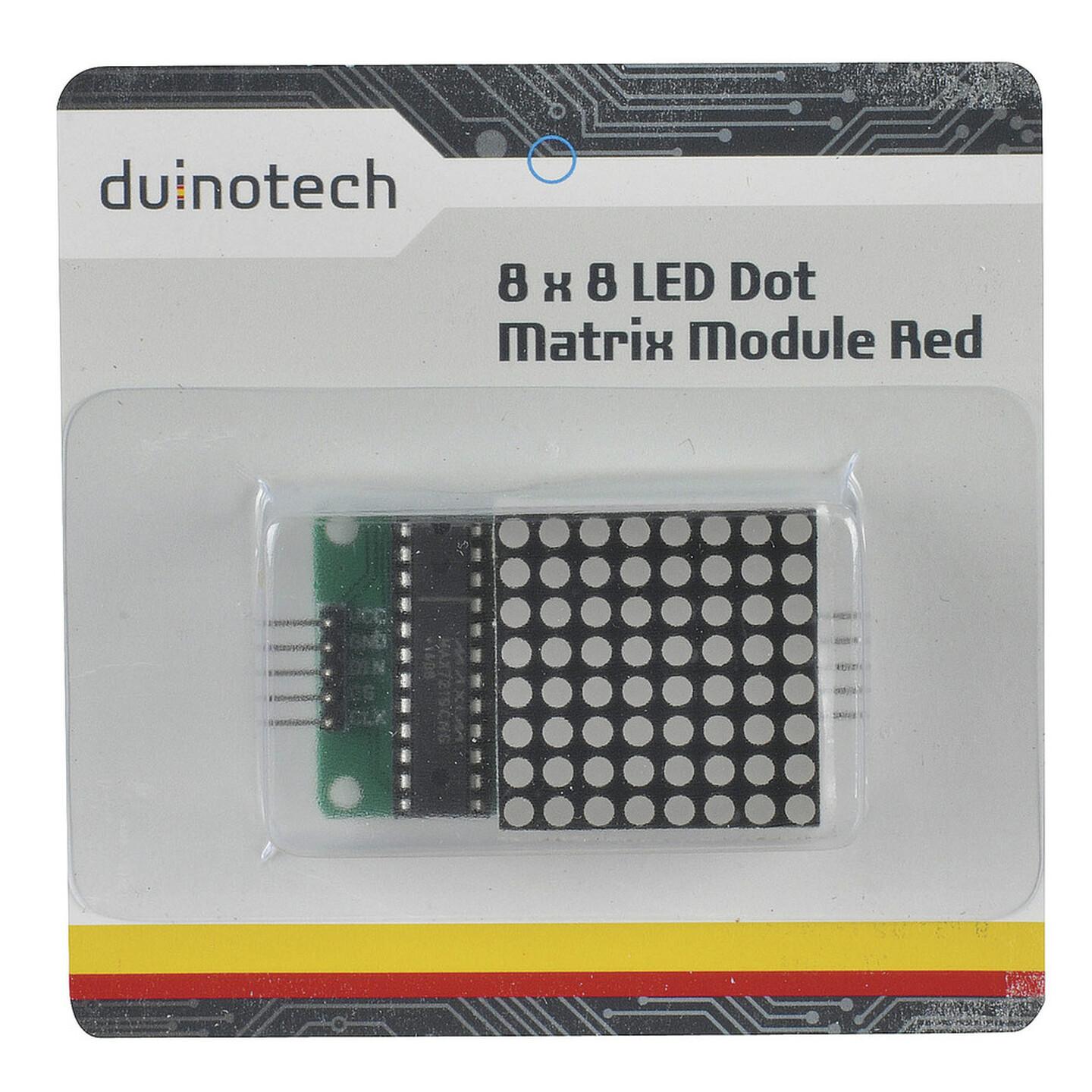 Duinotech Arduino Compatible 8 x 8 LED Dot Matrix Display