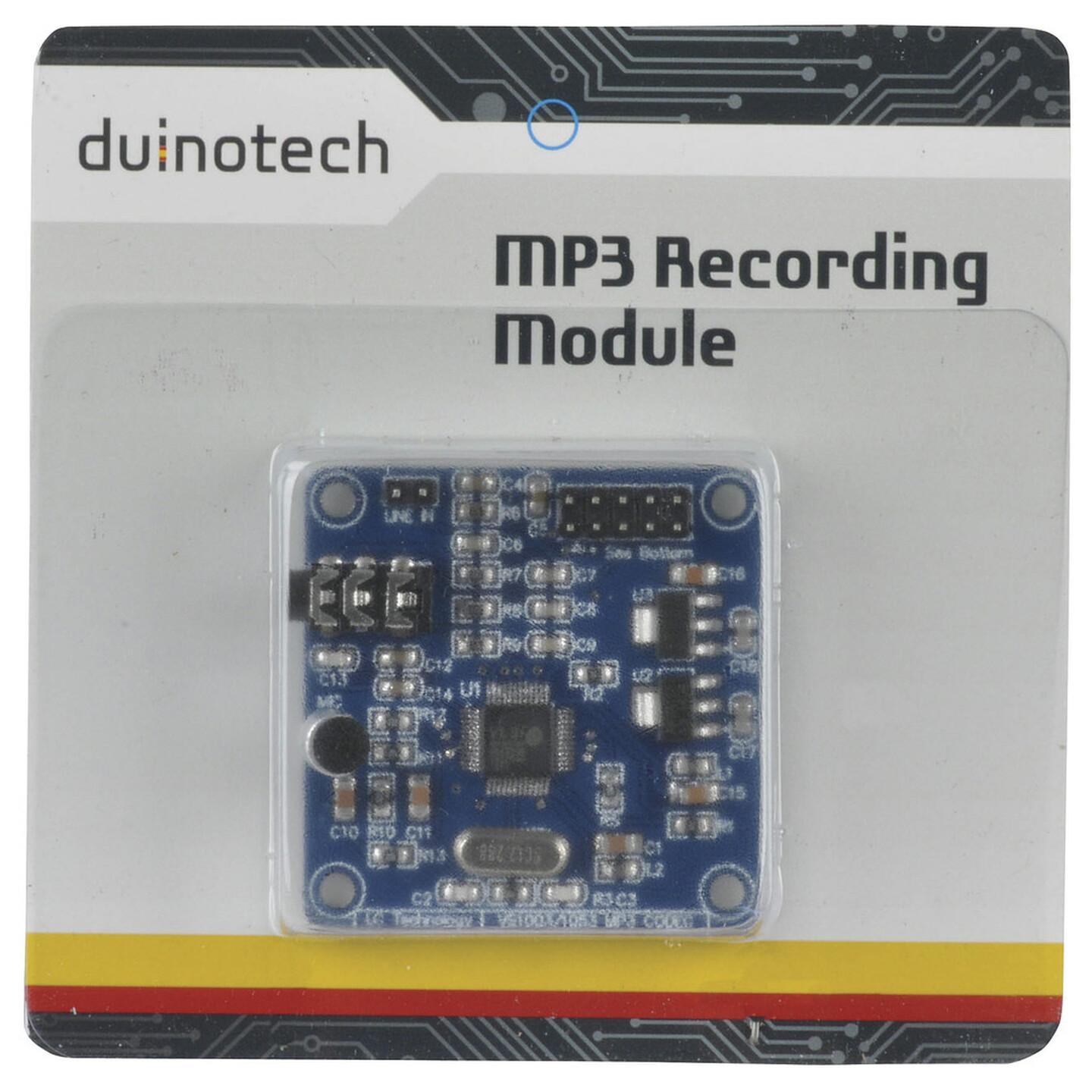 Arduino Compatible MP3 Recording Module