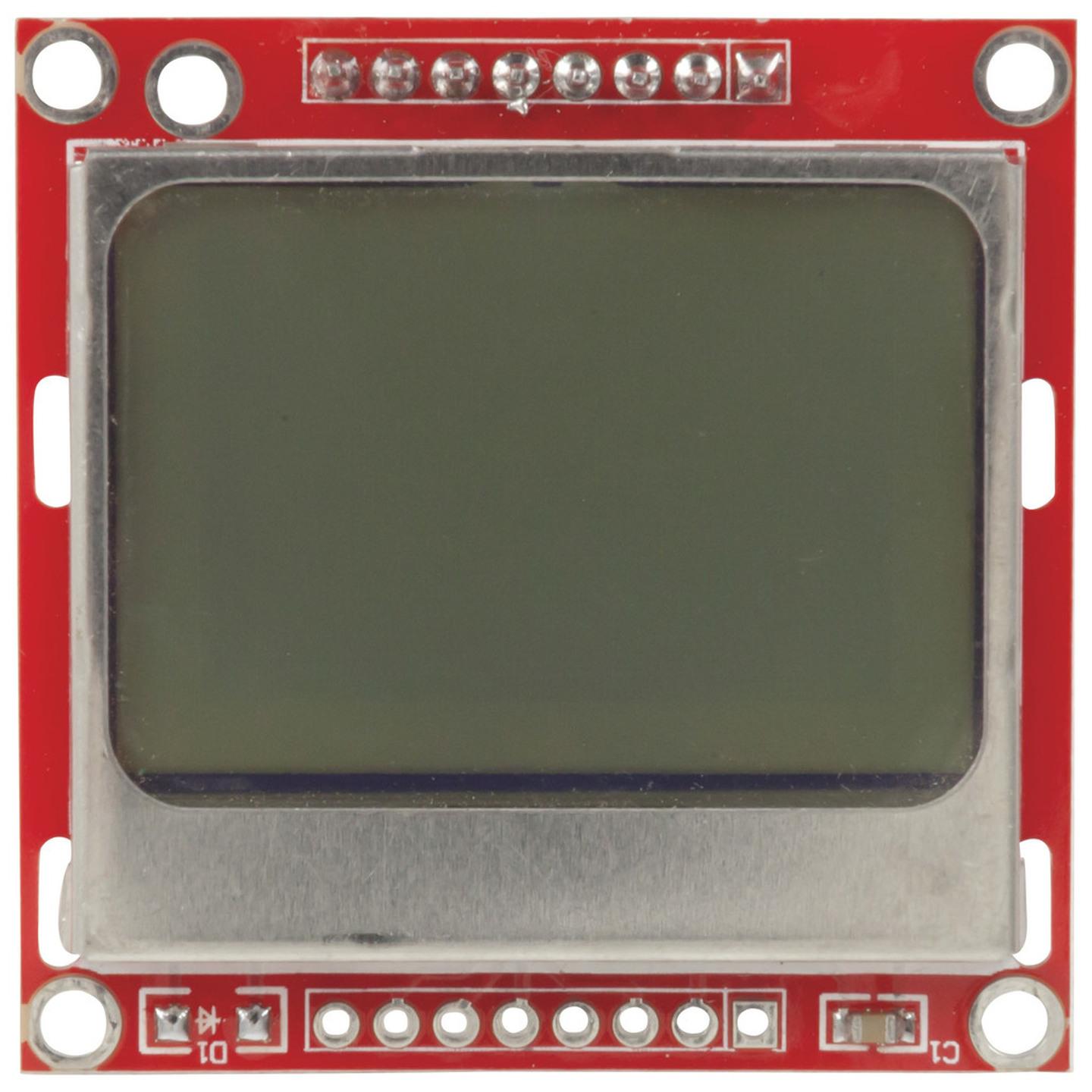 Arduino Compatible 84x48 Dot Matrix LCD Display Module