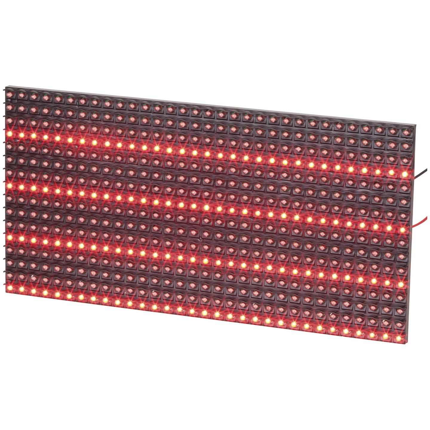 Red LED Dot Matrix Display for Arduino