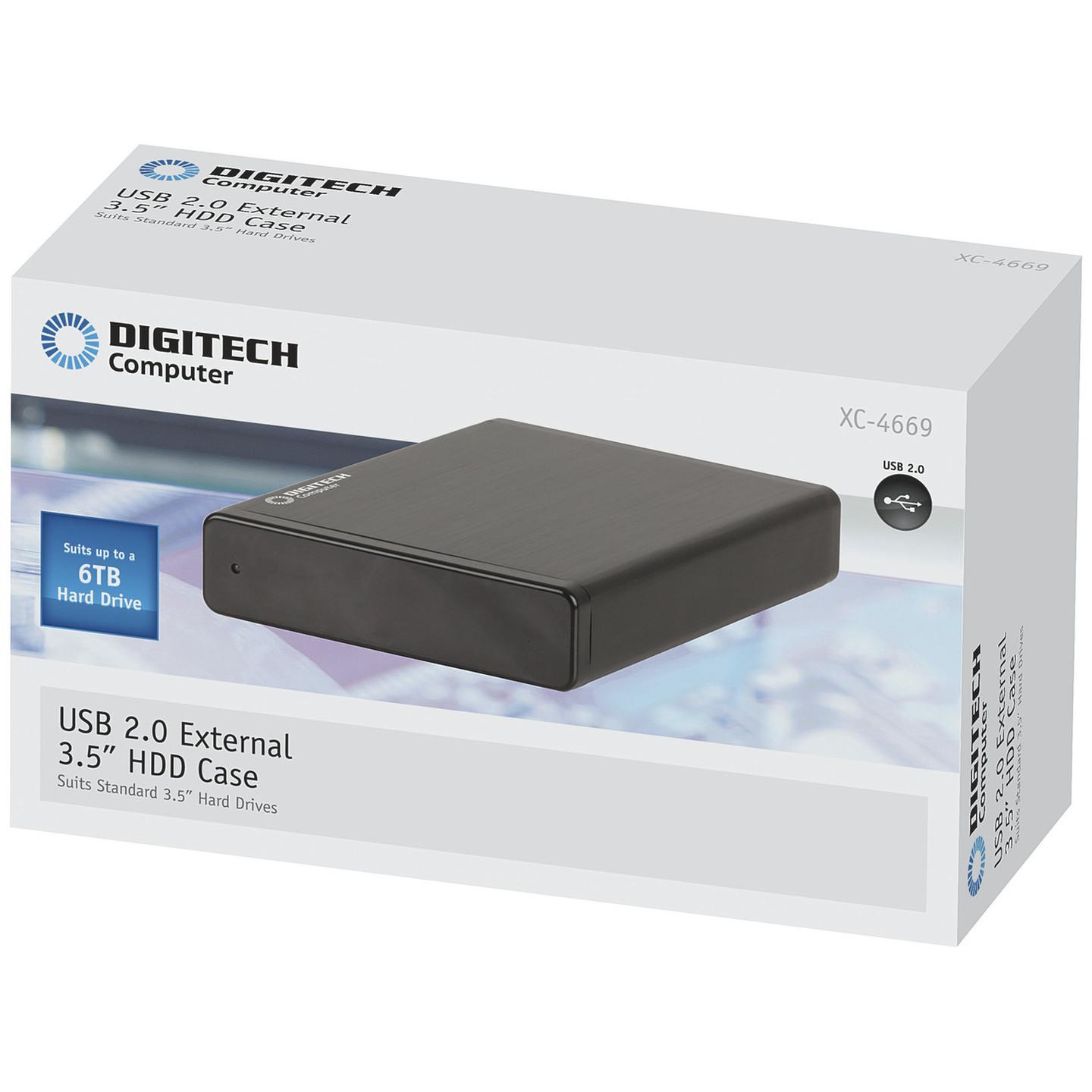 USB 2.0 External 3.5 HDD Case