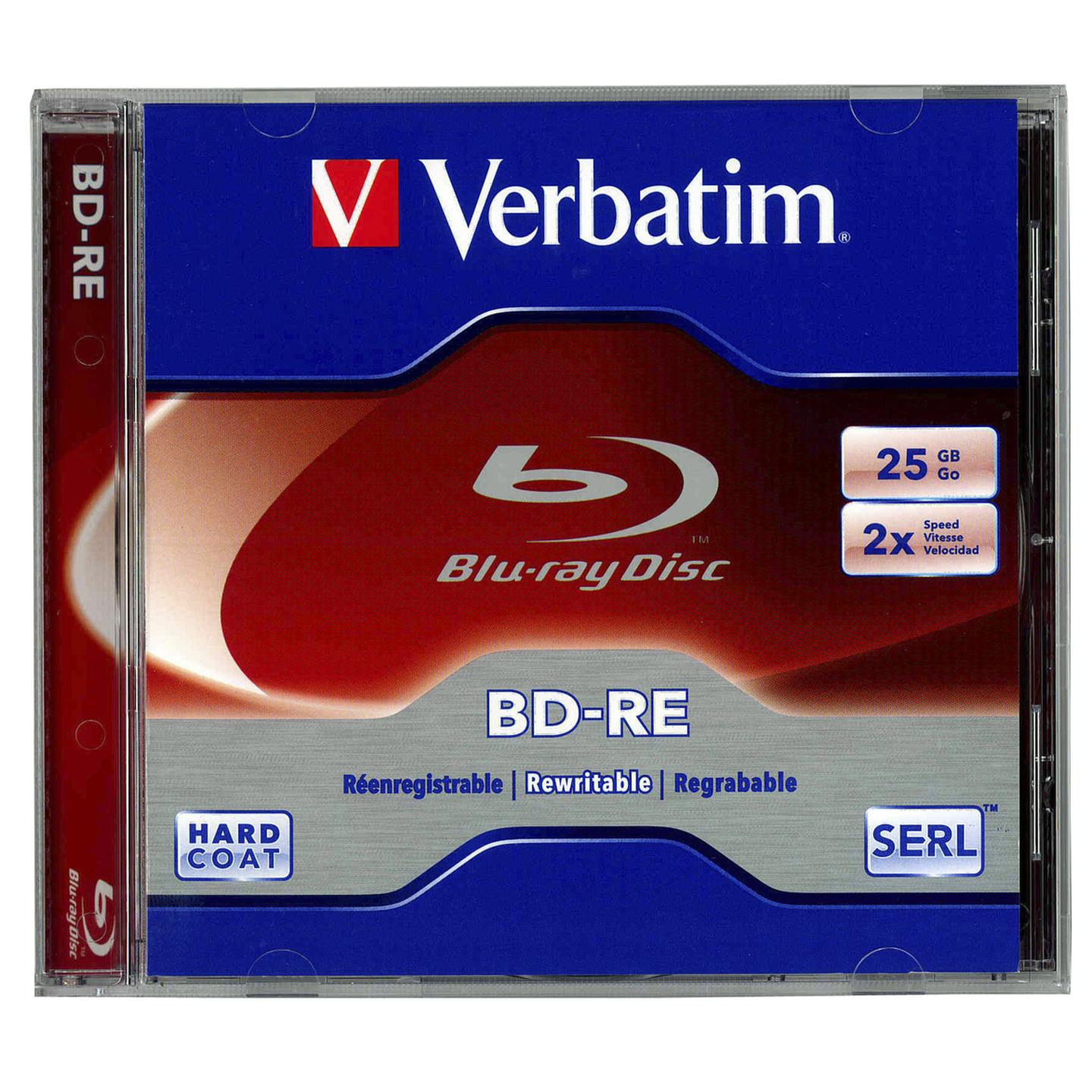 Verbatim Blu-Ray Disc 25GB Single 2x Rewriteable