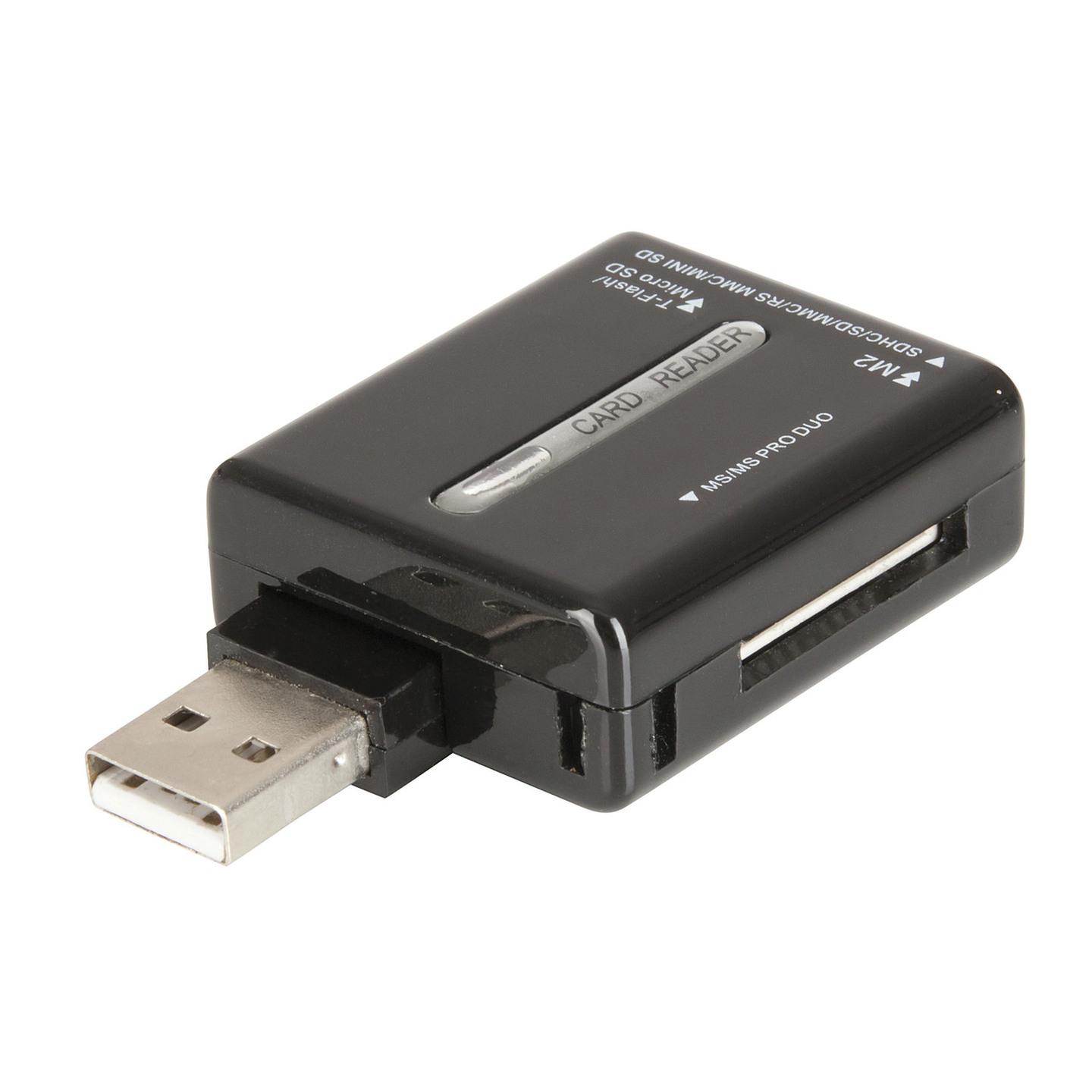 Compact USB2.0 Multi-Card Reader