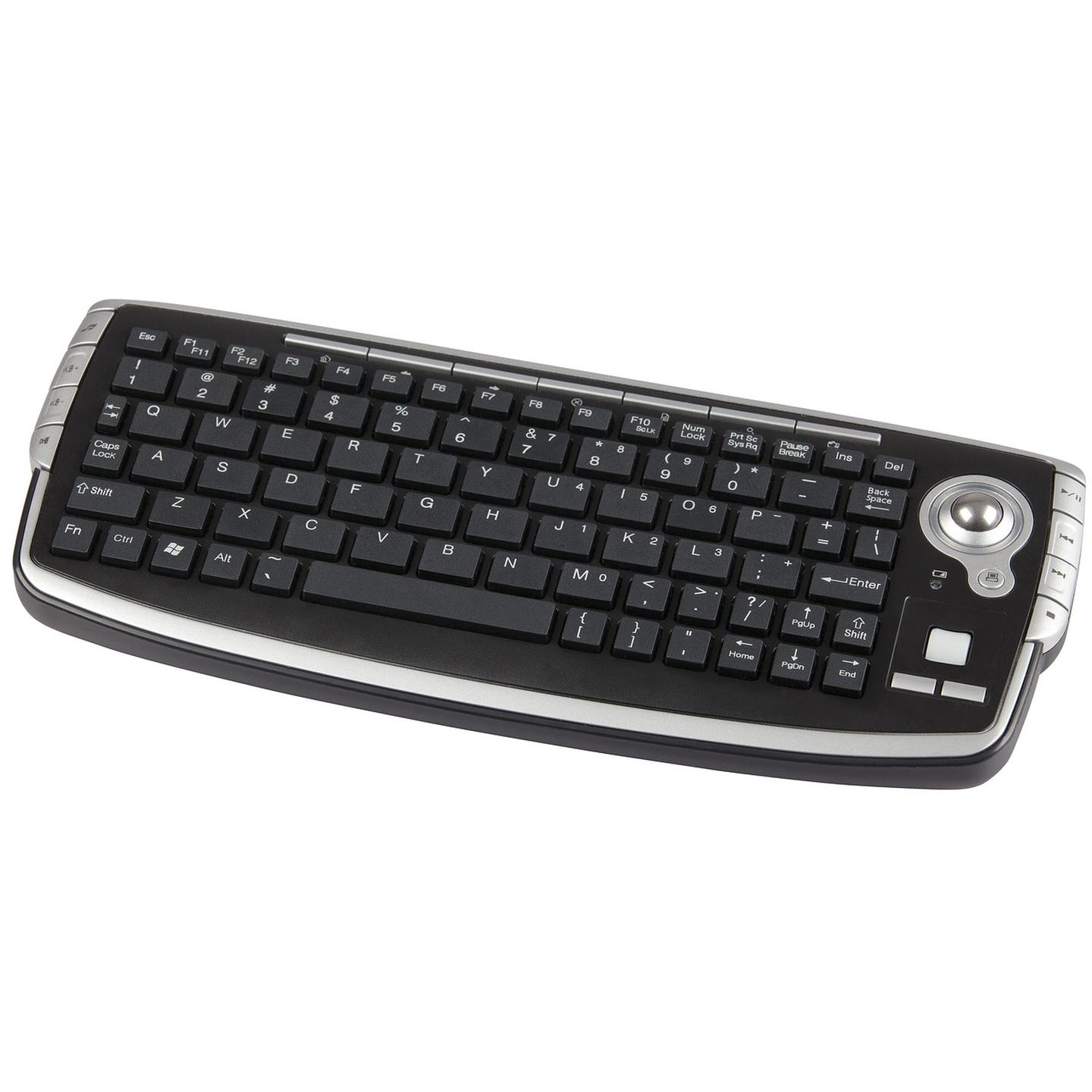Mini Wireless Keyboard with Trackball