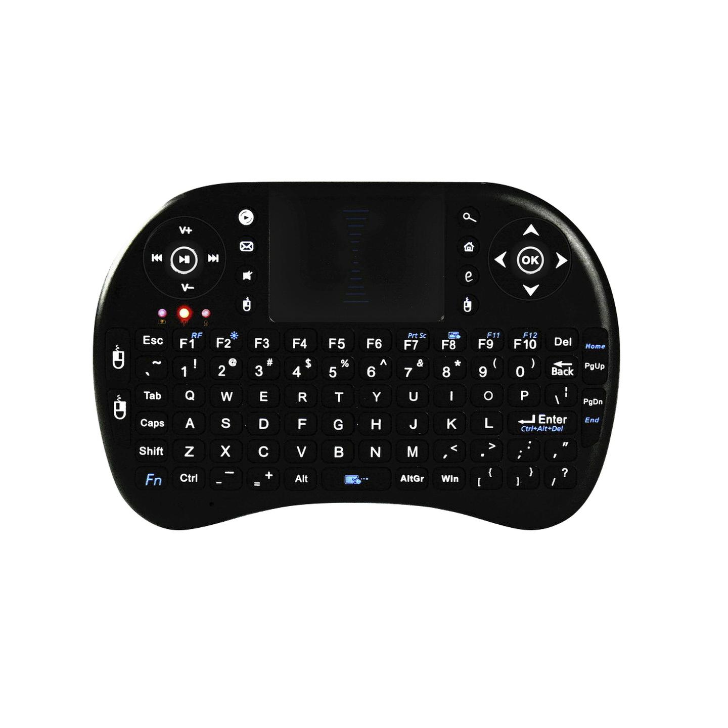 Mini Wireless Keyboard with Touchpad Mouse