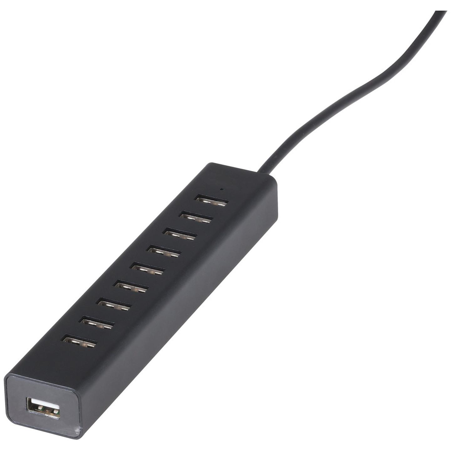 Slimline 10-Port USB Charger and Hub
